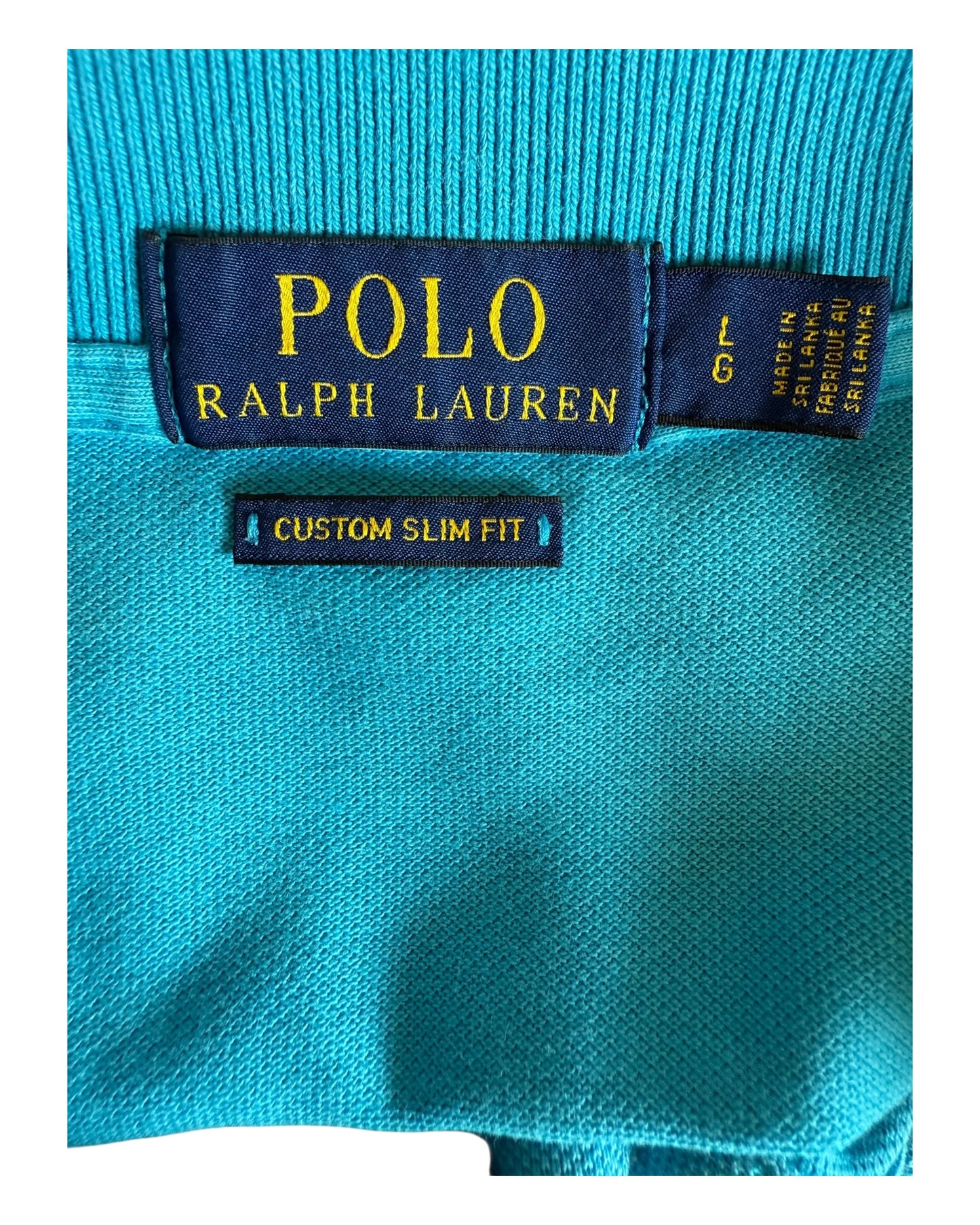 Polo Ralph Lauren Poloshirt hellblau Größe L