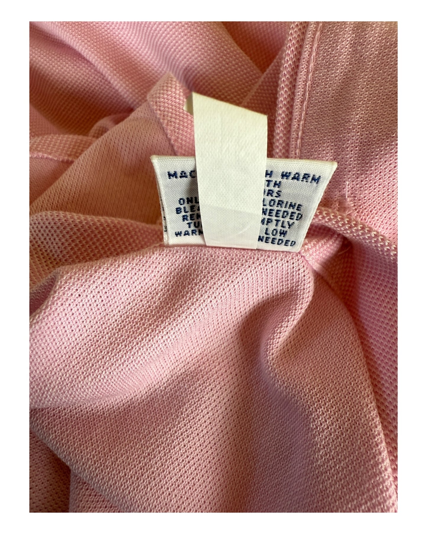 Polo Ralph Lauren Knit Oxfordhemd rosa Größe M