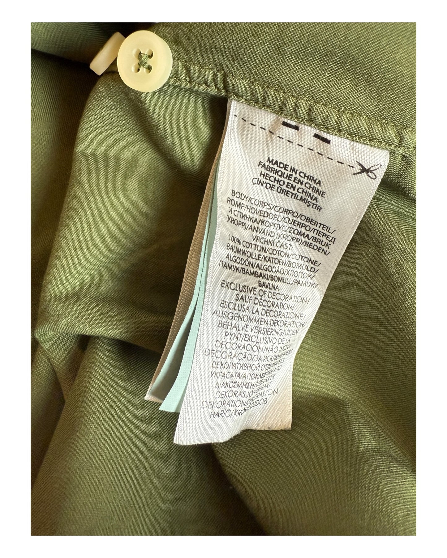 Polo Ralph Lauren Hemd khaki Größe M