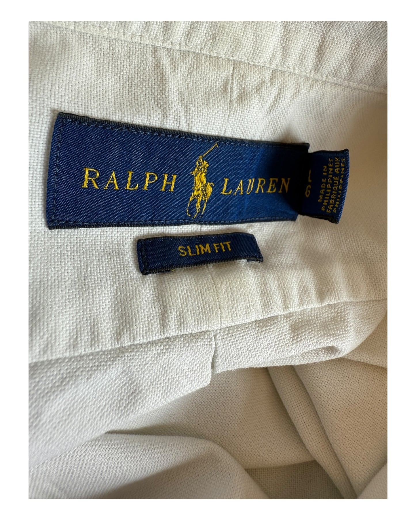 Polo Ralph Lauren Oxfordhemd weiß Größe L