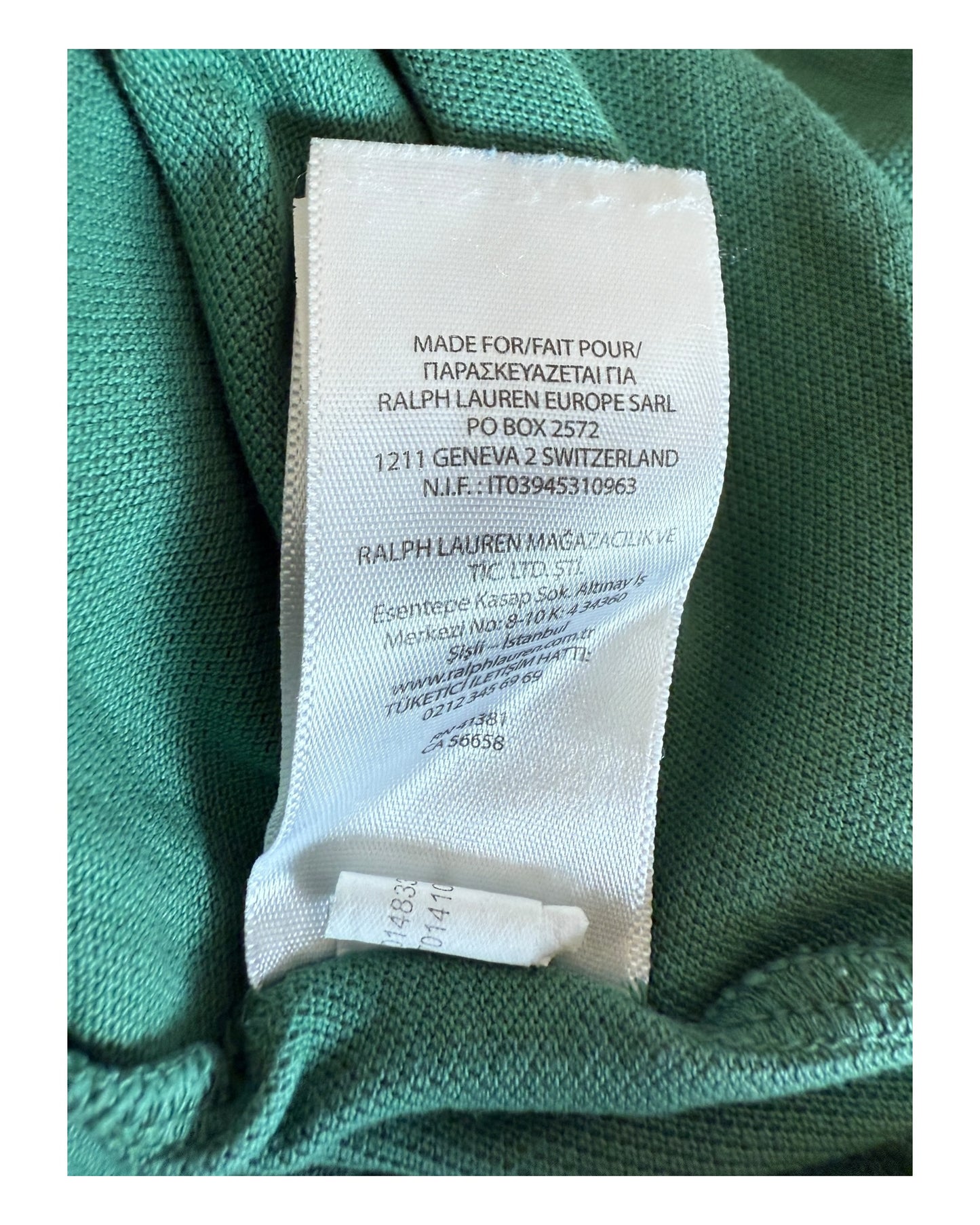 Polo Ralph Lauren Poloshirt grün Größe M