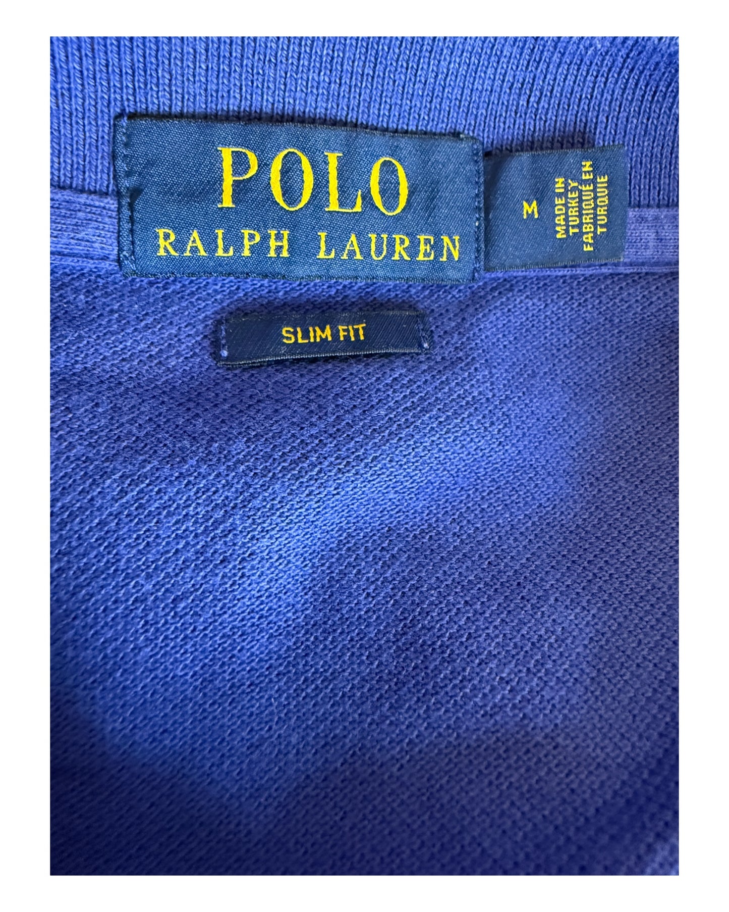 Polo Ralph Lauren Poloshirt blau Größe M