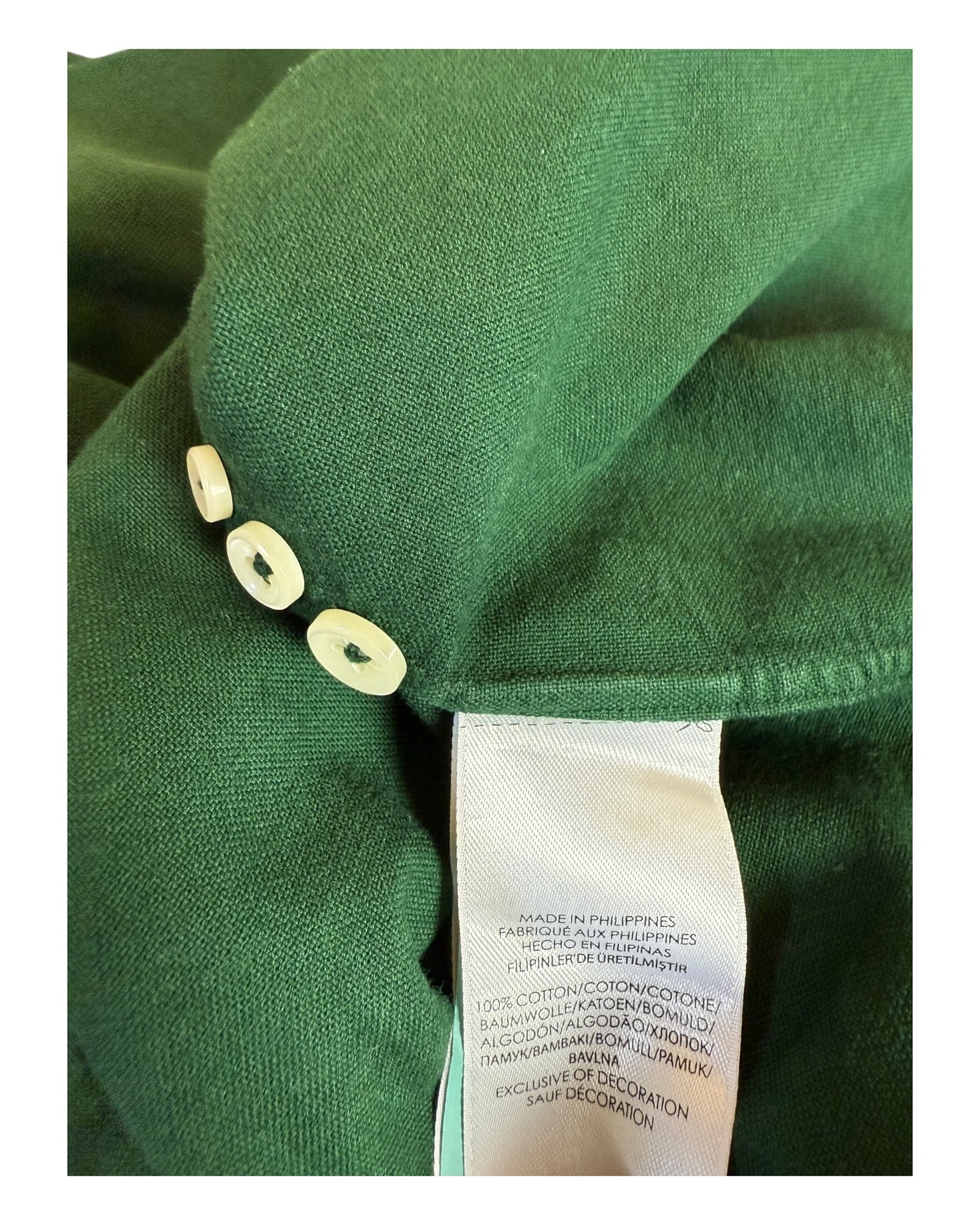 Polo Ralph Lauren Oxfordhemd grün Größe M