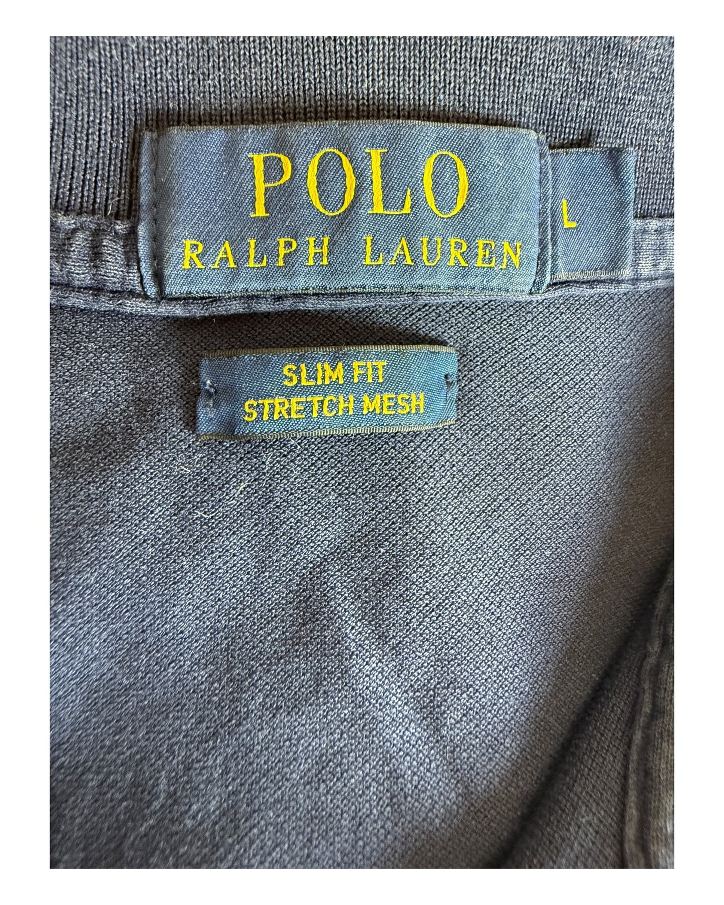 Polo Ralph Lauren Poloshirt marineblau Größe L