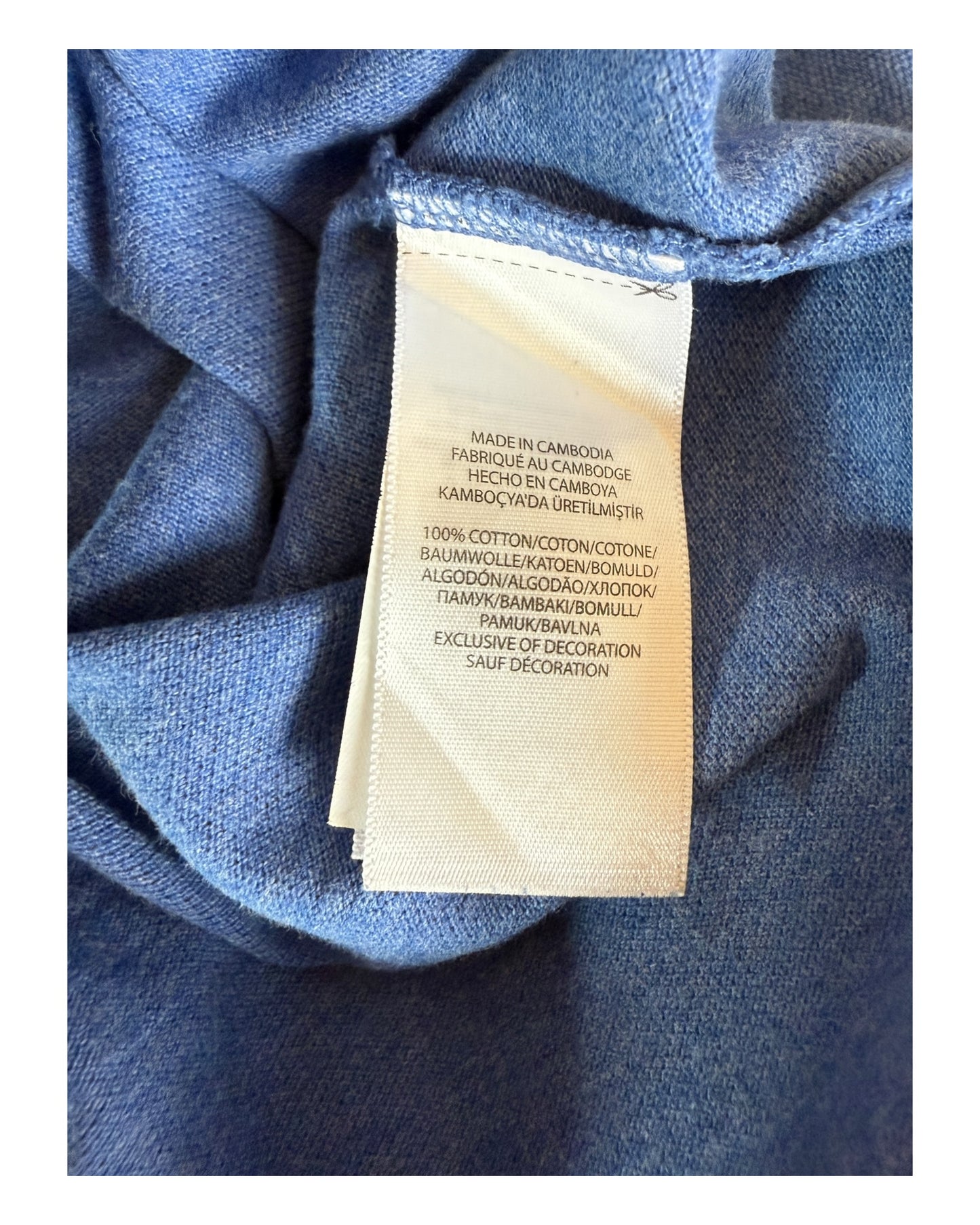 Polo Ralph Lauren Poloshirt blau Größe M