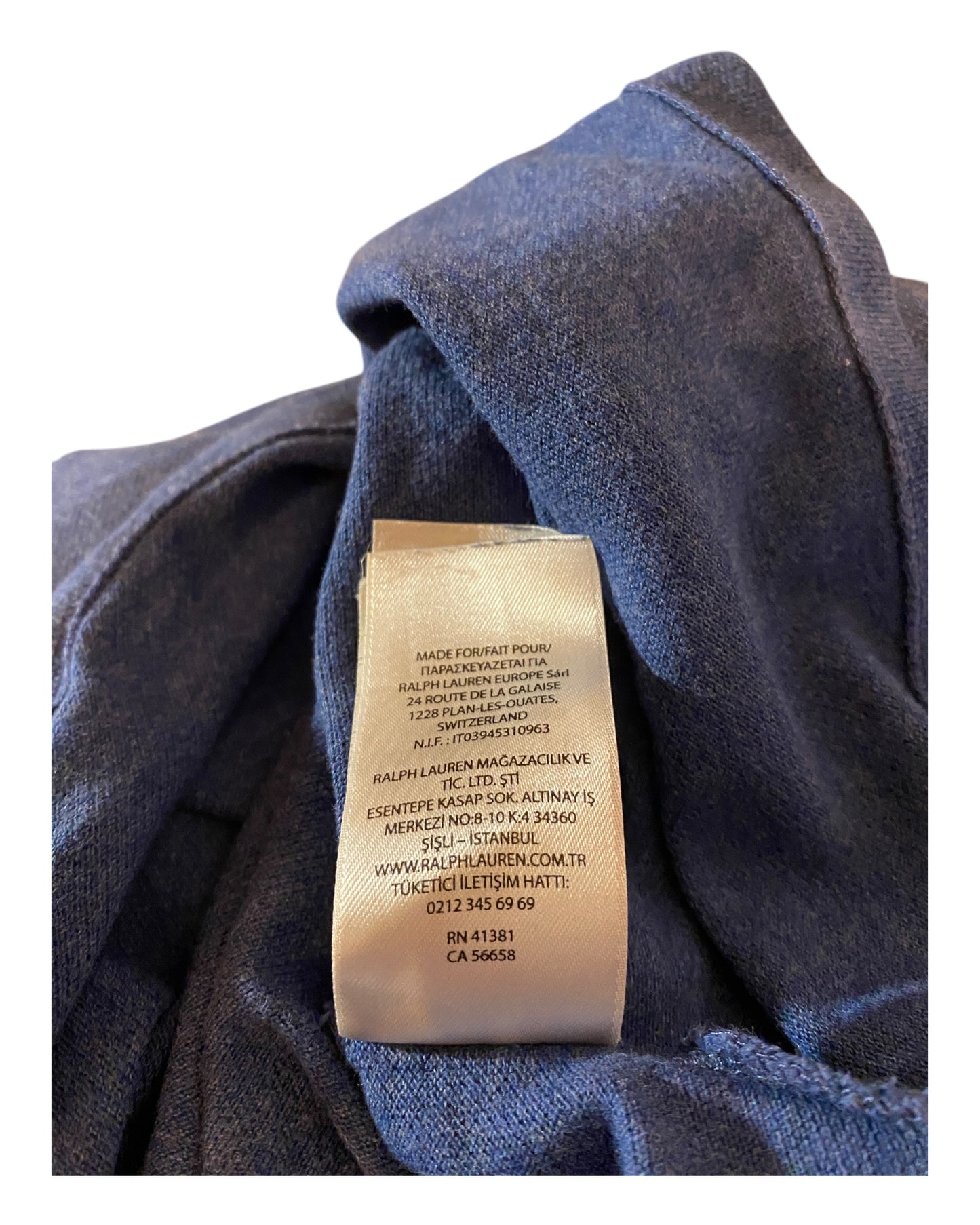 Polo Ralph Lauren Poloshirt blau Größe M