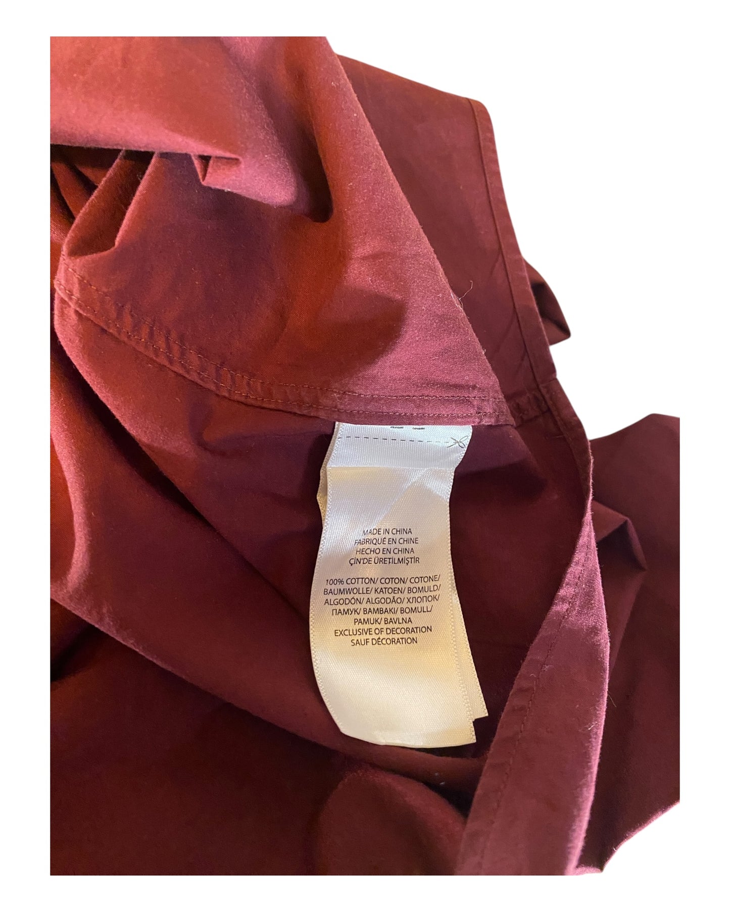 Polo Ralph Lauren shirt burgundy size L