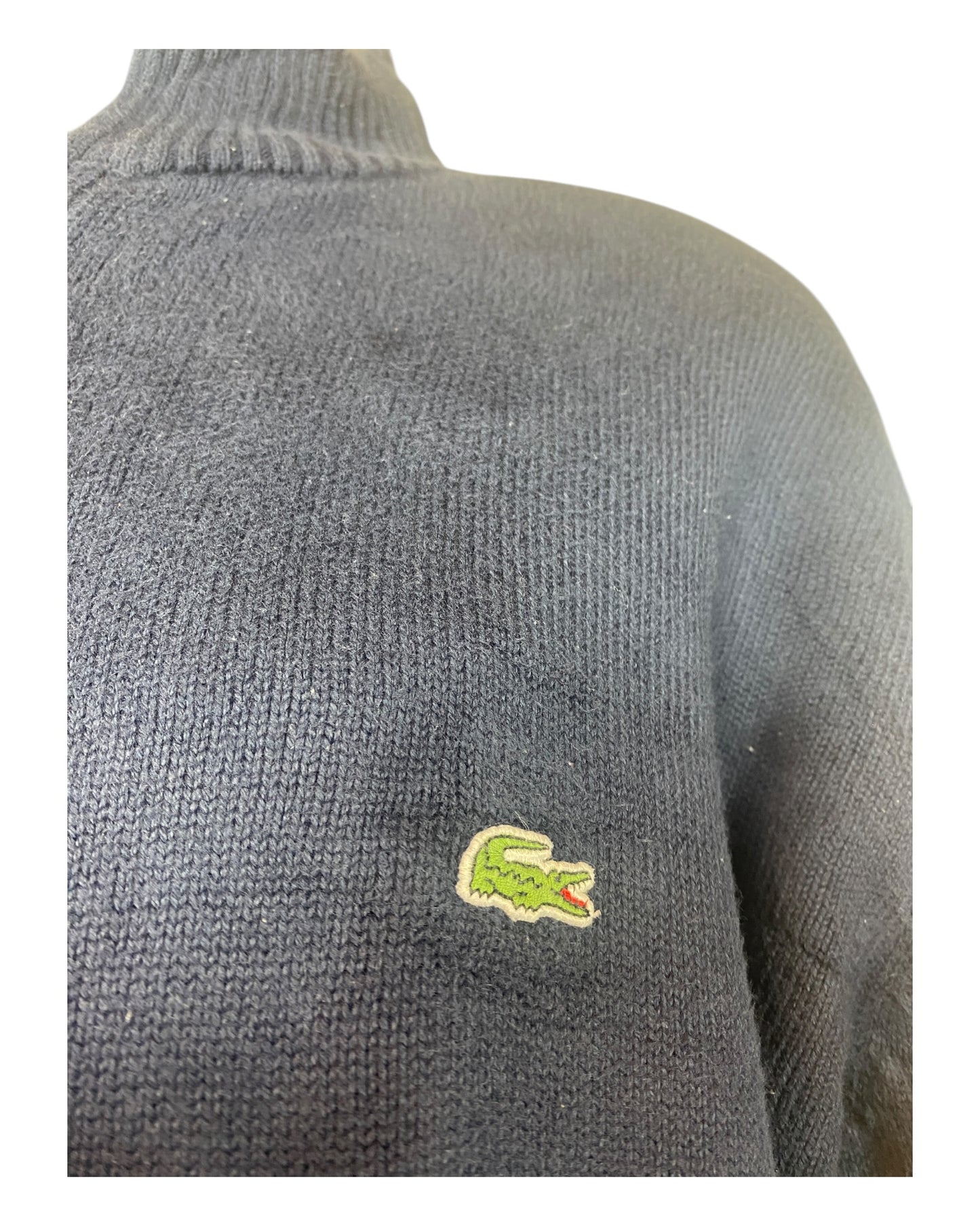 Lacoste Strickjacke marineblau Größe L