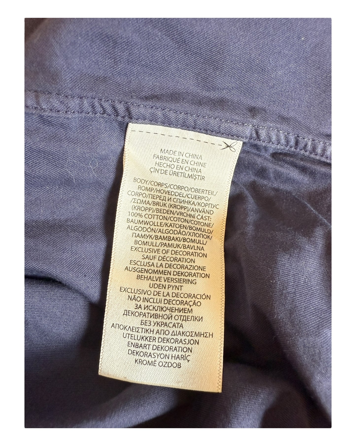 Polo Ralph Lauren Hemd marineblau Größe L