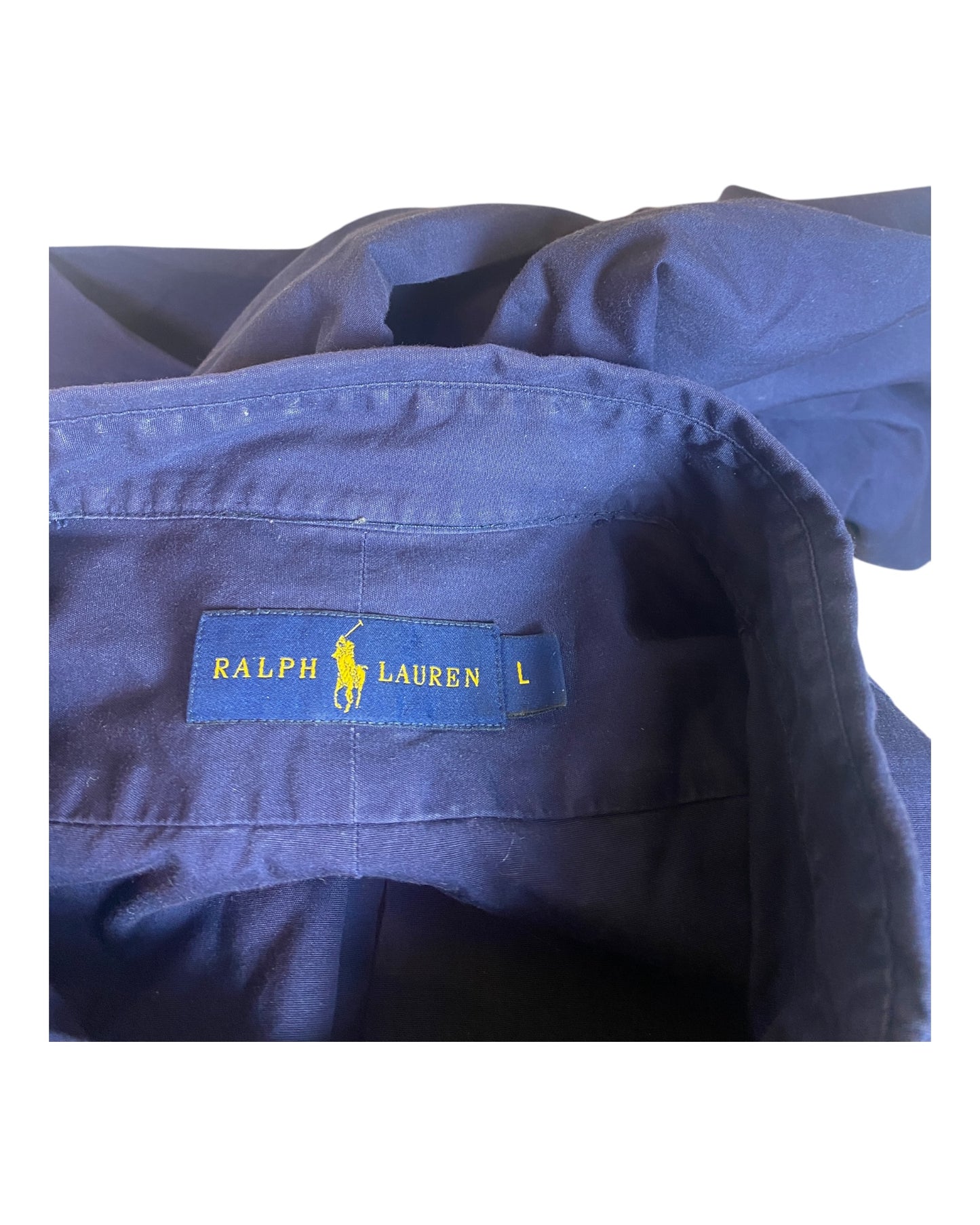 Polo Ralph Lauren Hemd marineblau Größe L