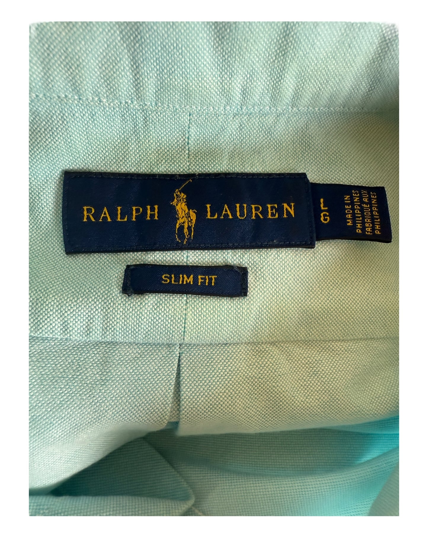 Polo Ralph Lauren Oxfordhemd türkis Größe L