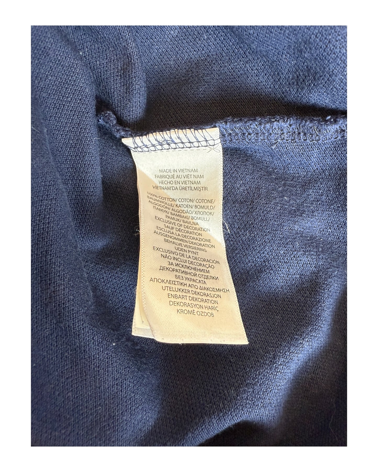 Polo Ralph Lauren Poloshirt marineblau Größe L