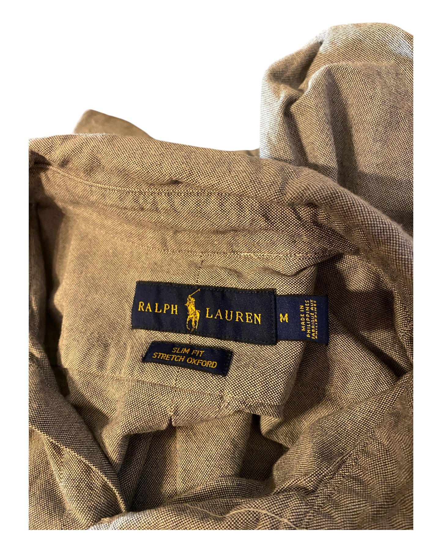 Polo Ralph Lauren Oxfordhemd grau Größe M