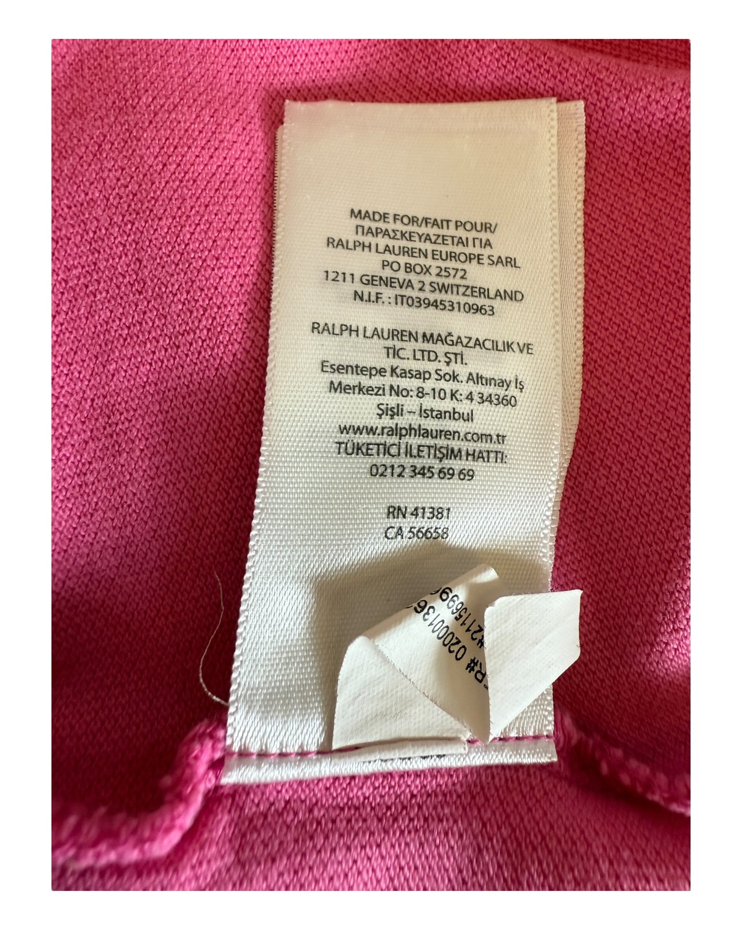 Polo Ralph Lauren Poloshirt pink Größe S