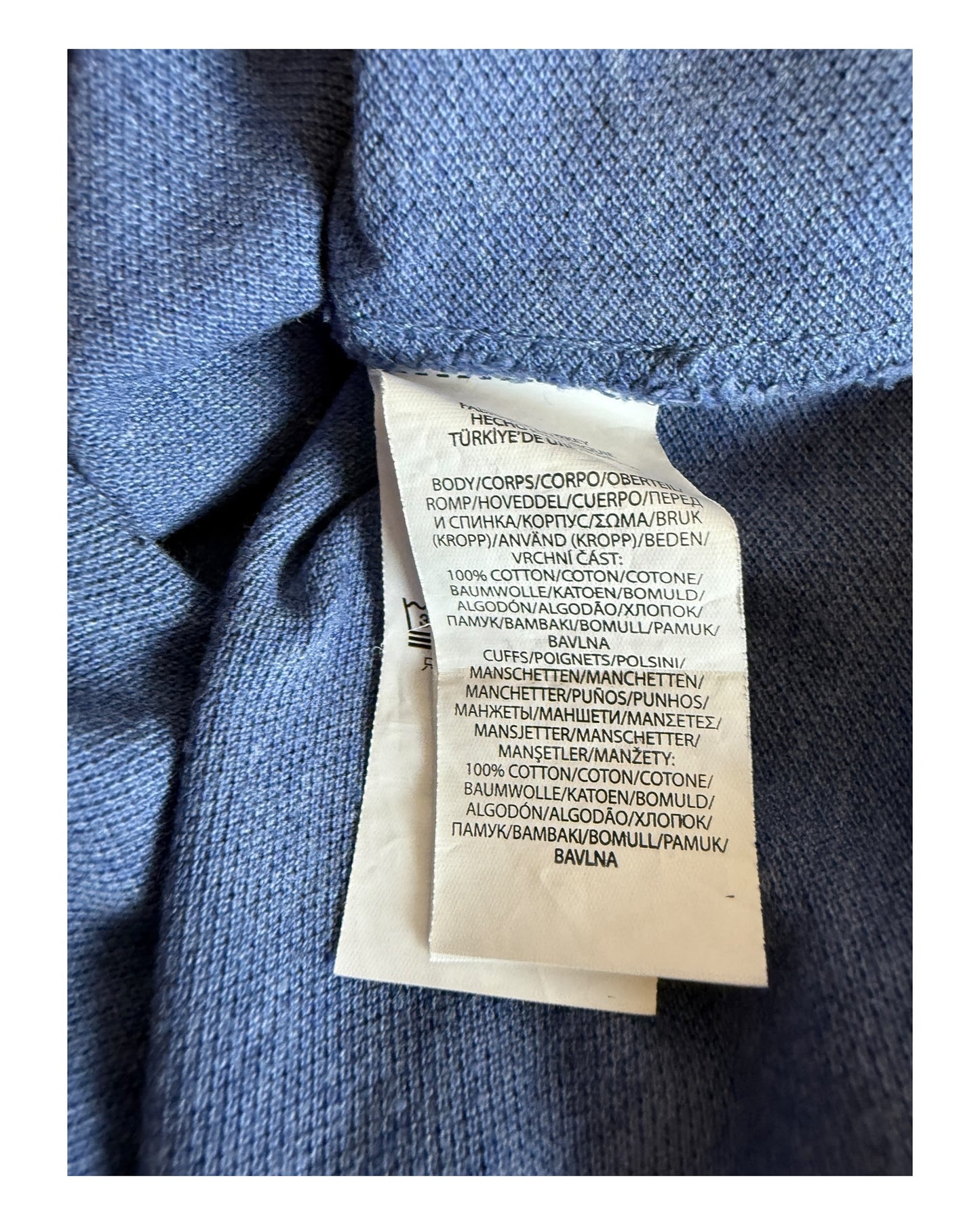 Polo Ralph Lauren Poloshirt blau Größe L