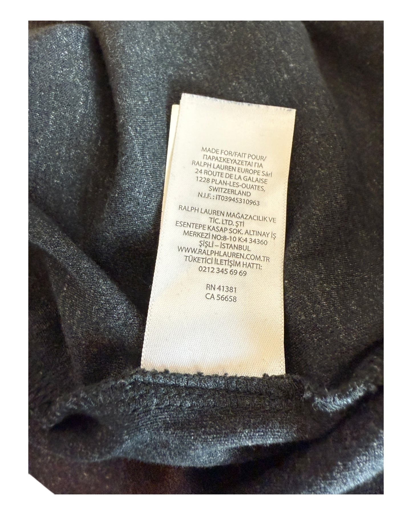 Polo Ralph Lauren Poloshirt schwarz Größe L