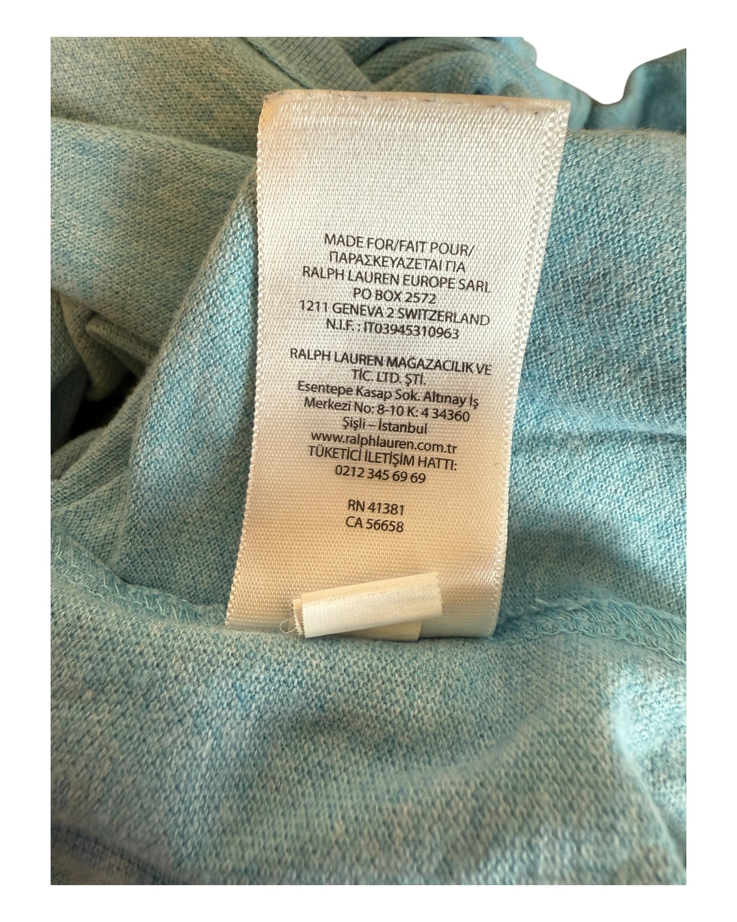 Polo Ralph Lauren Poloshirt hellblau Größe L