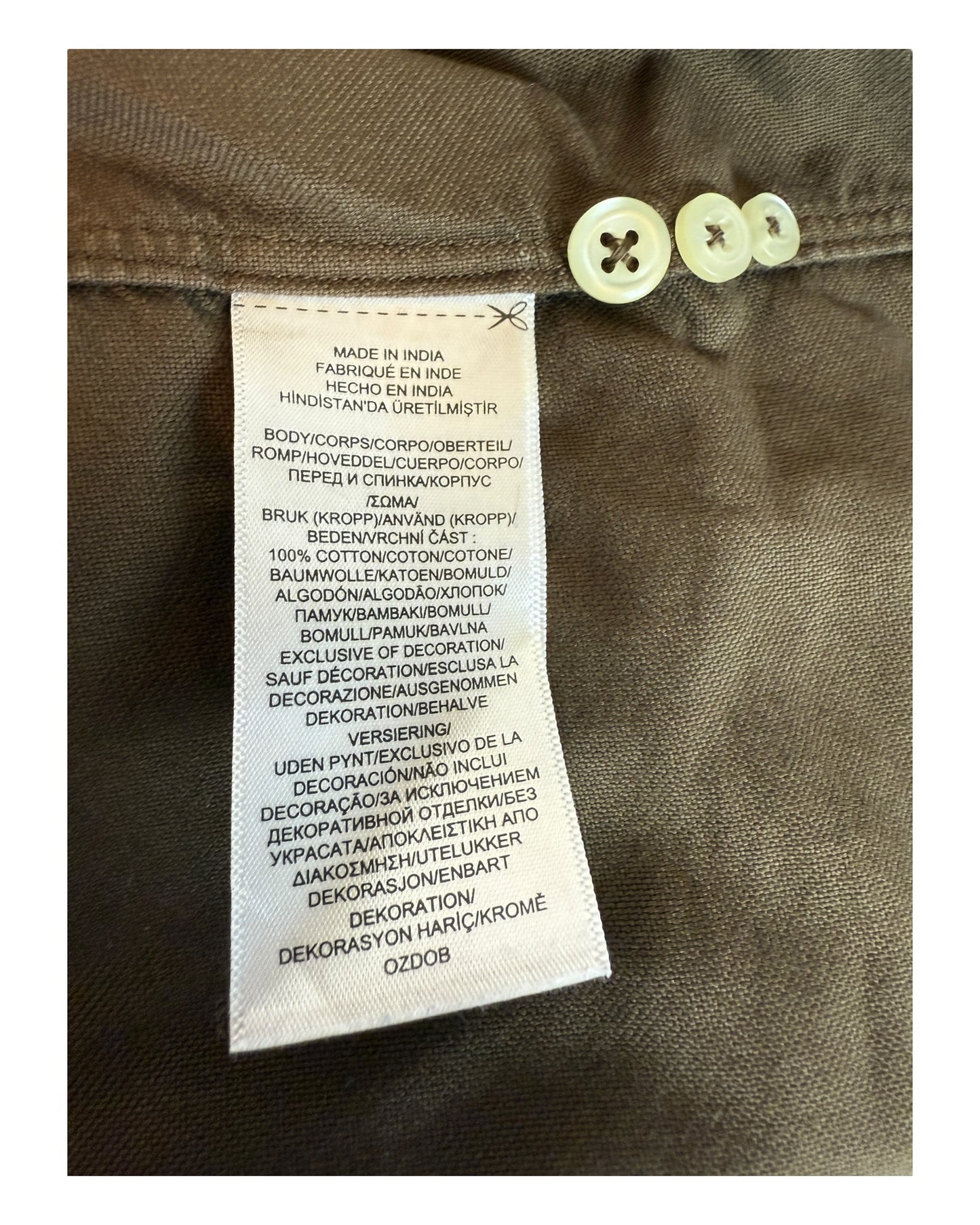 Polo Ralph Lauren Oxfordhemd khaki Größe M