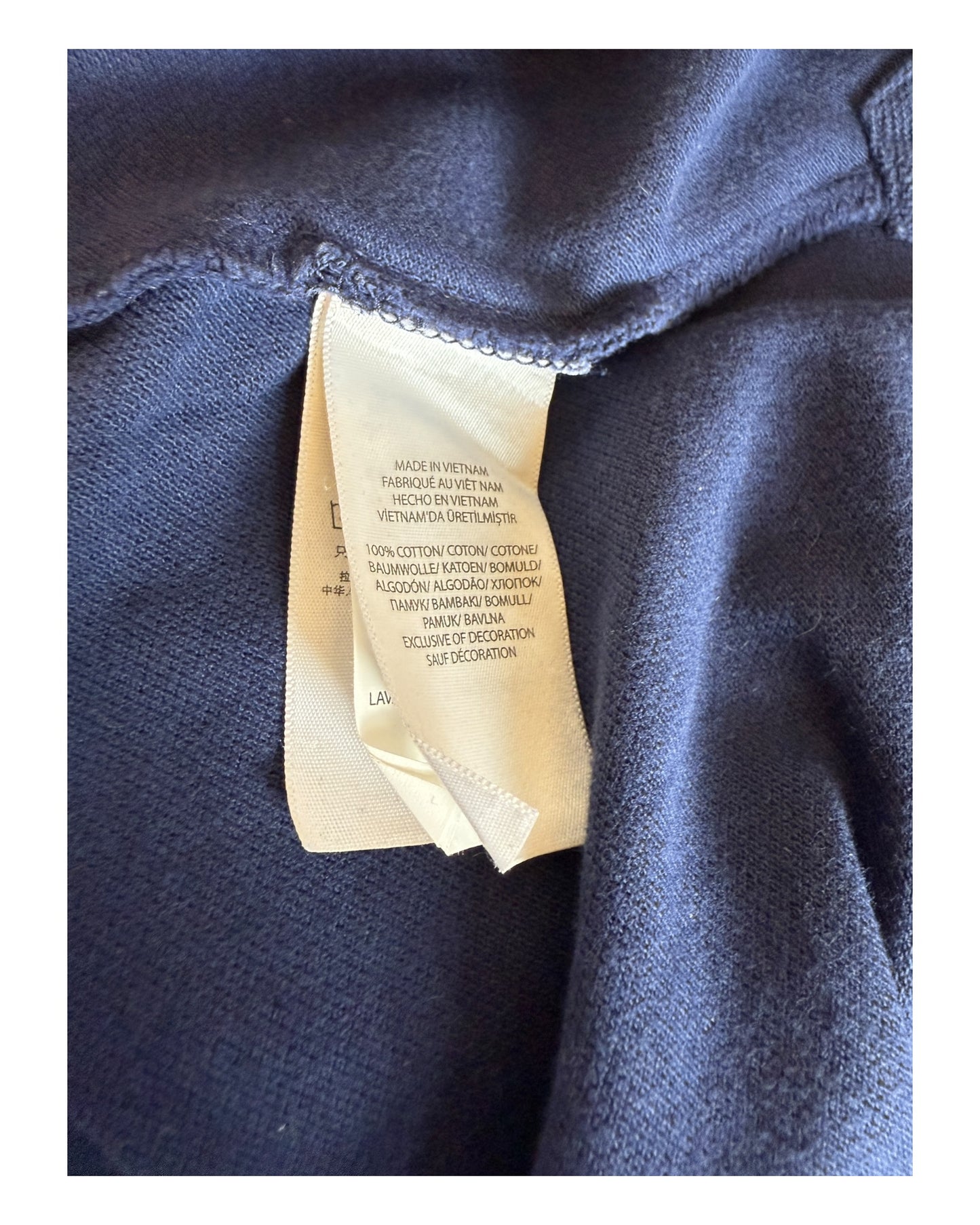 Polo Ralph Lauren Poloshirt marineblau Größe L