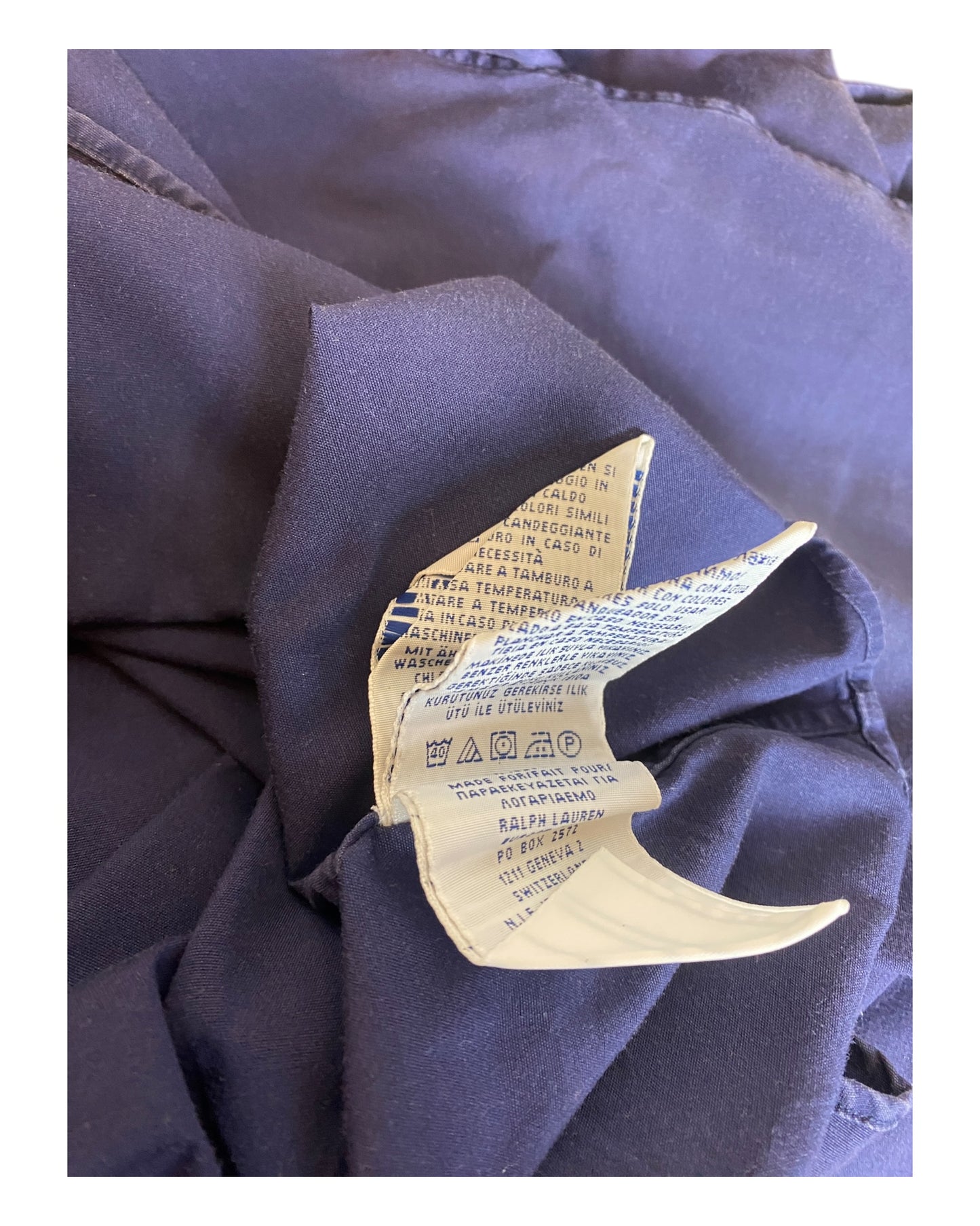 Polo Ralph Lauren Hemd marineblau Größe M