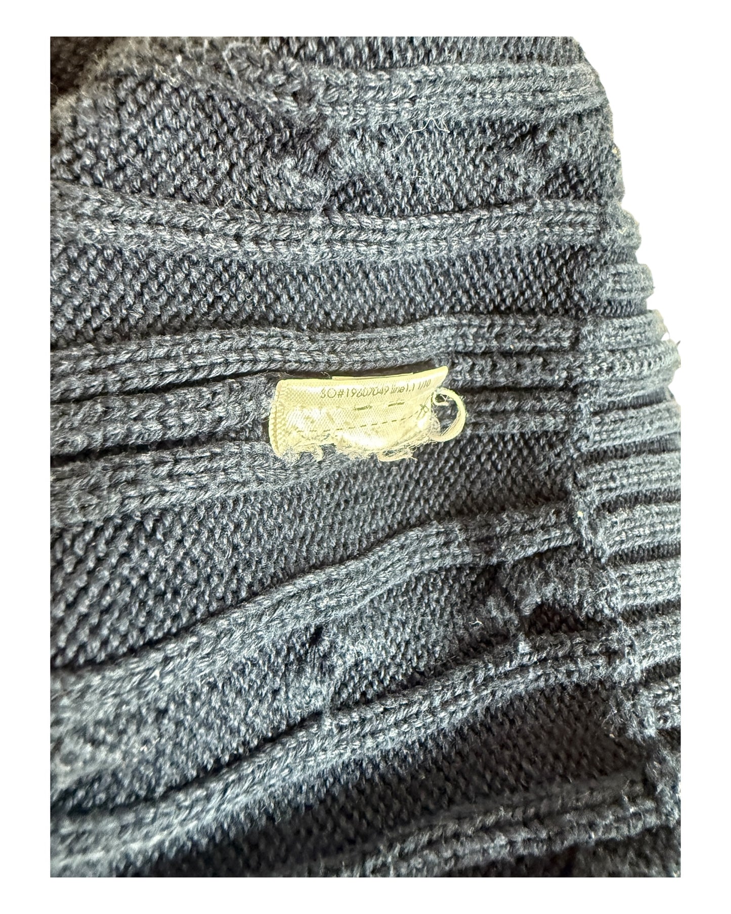 Polo Ralph Lauren Zopfmuster Pullover marineblau Größe M