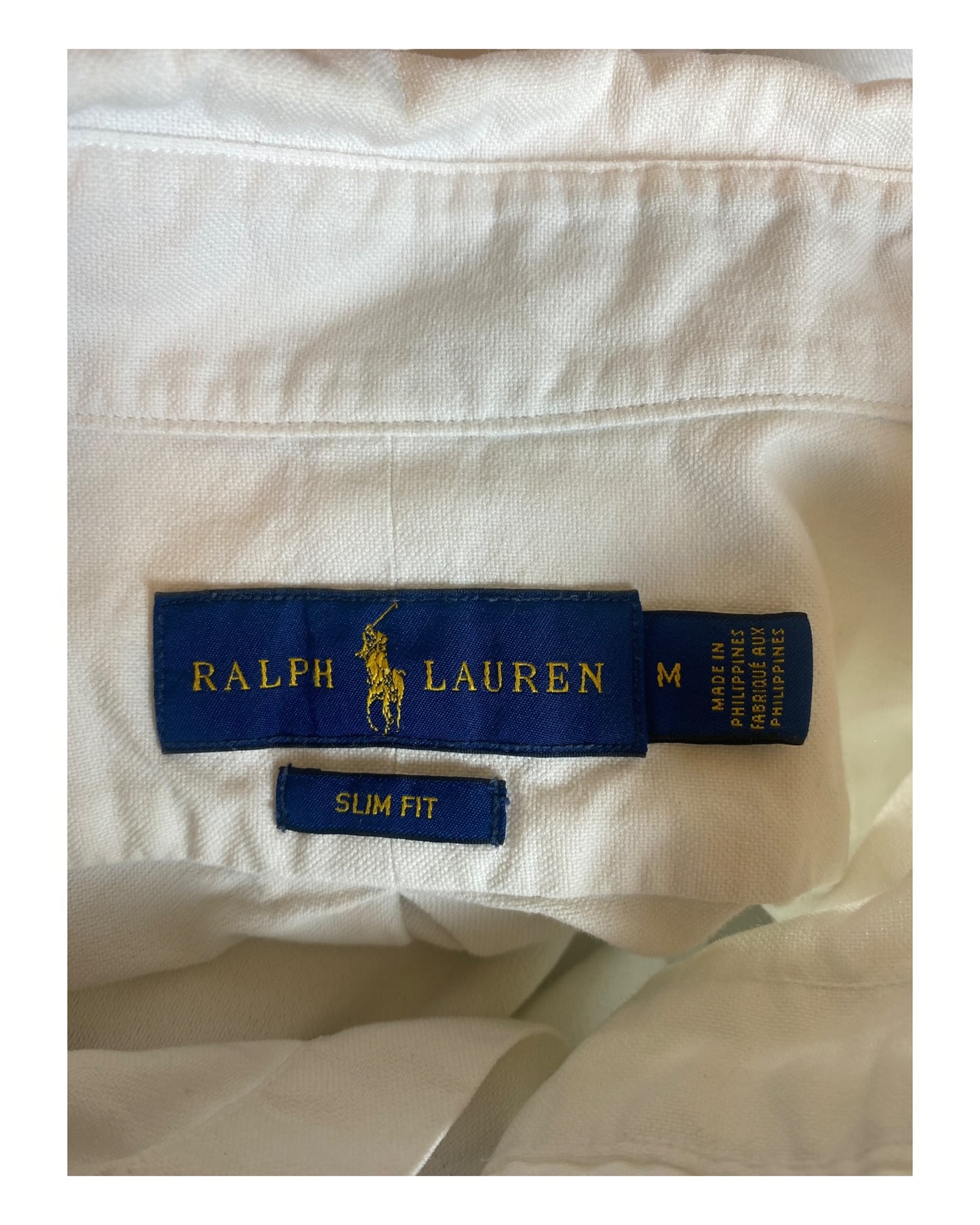 Polo Ralph Lauren Oxfordhemd weiß Größe M