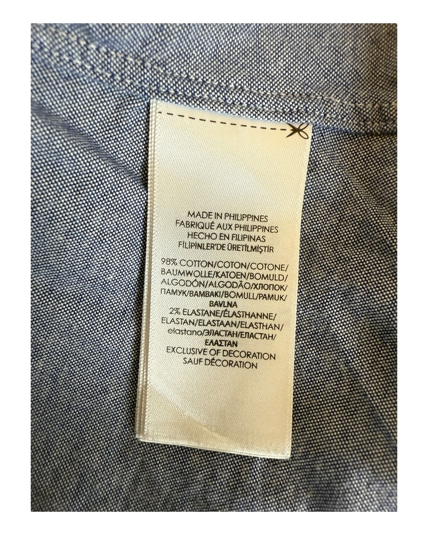 Polo Ralph Lauren Oxfordhemd blau Größe L