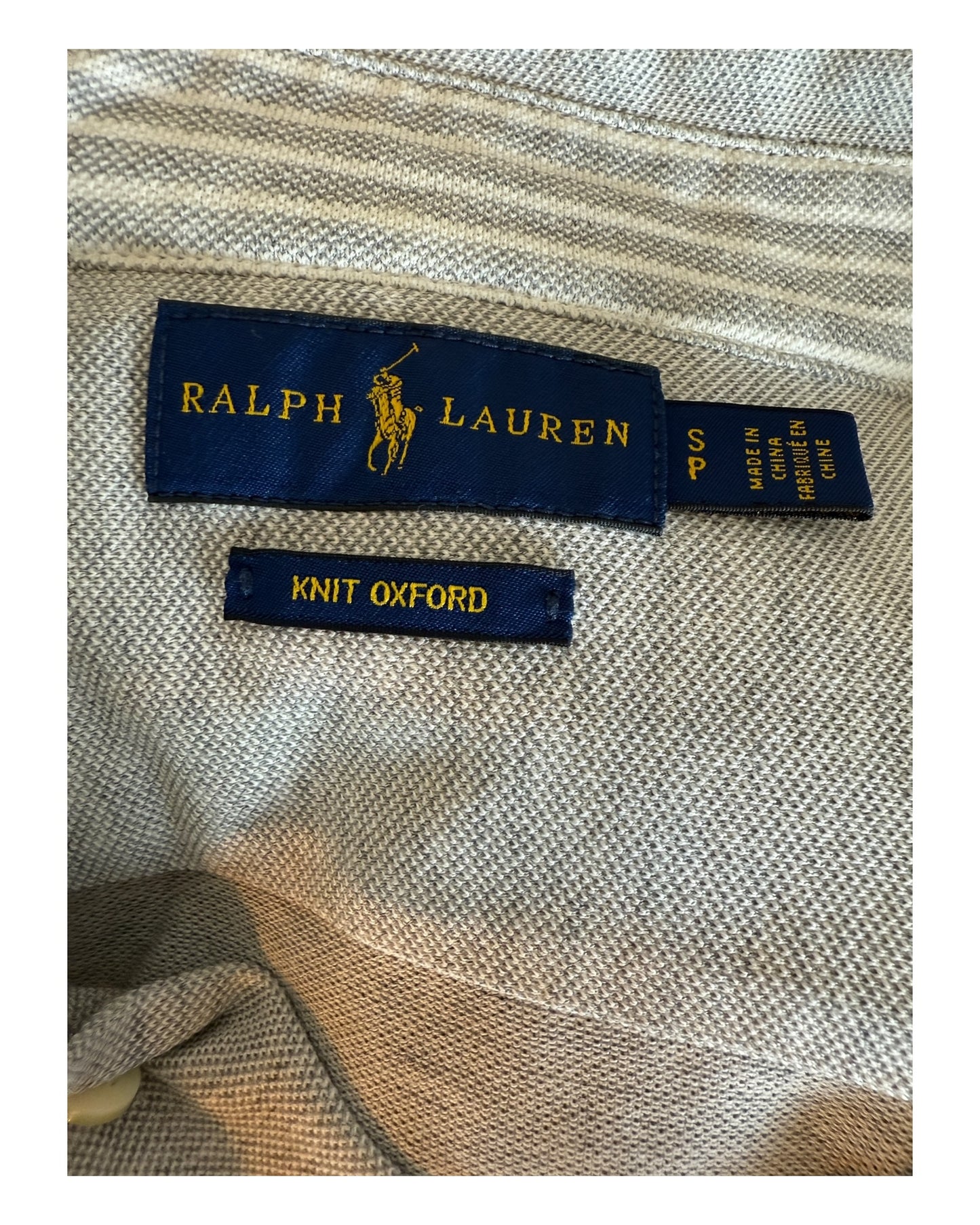 Polo Ralph Lauren Bluse grau Größe S