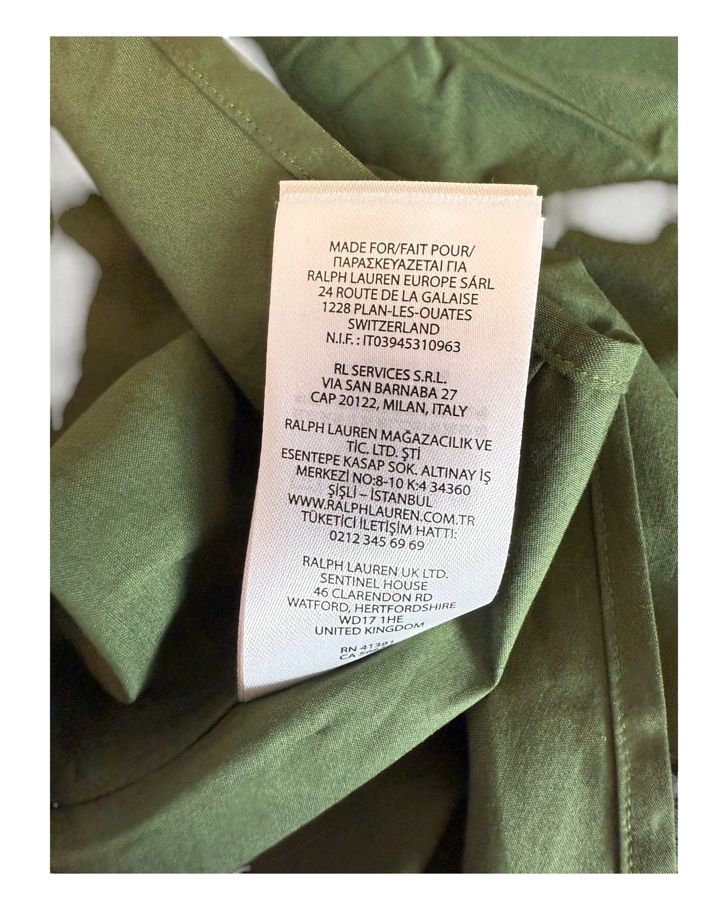 Polo Ralph Lauren Held khaki Größe M