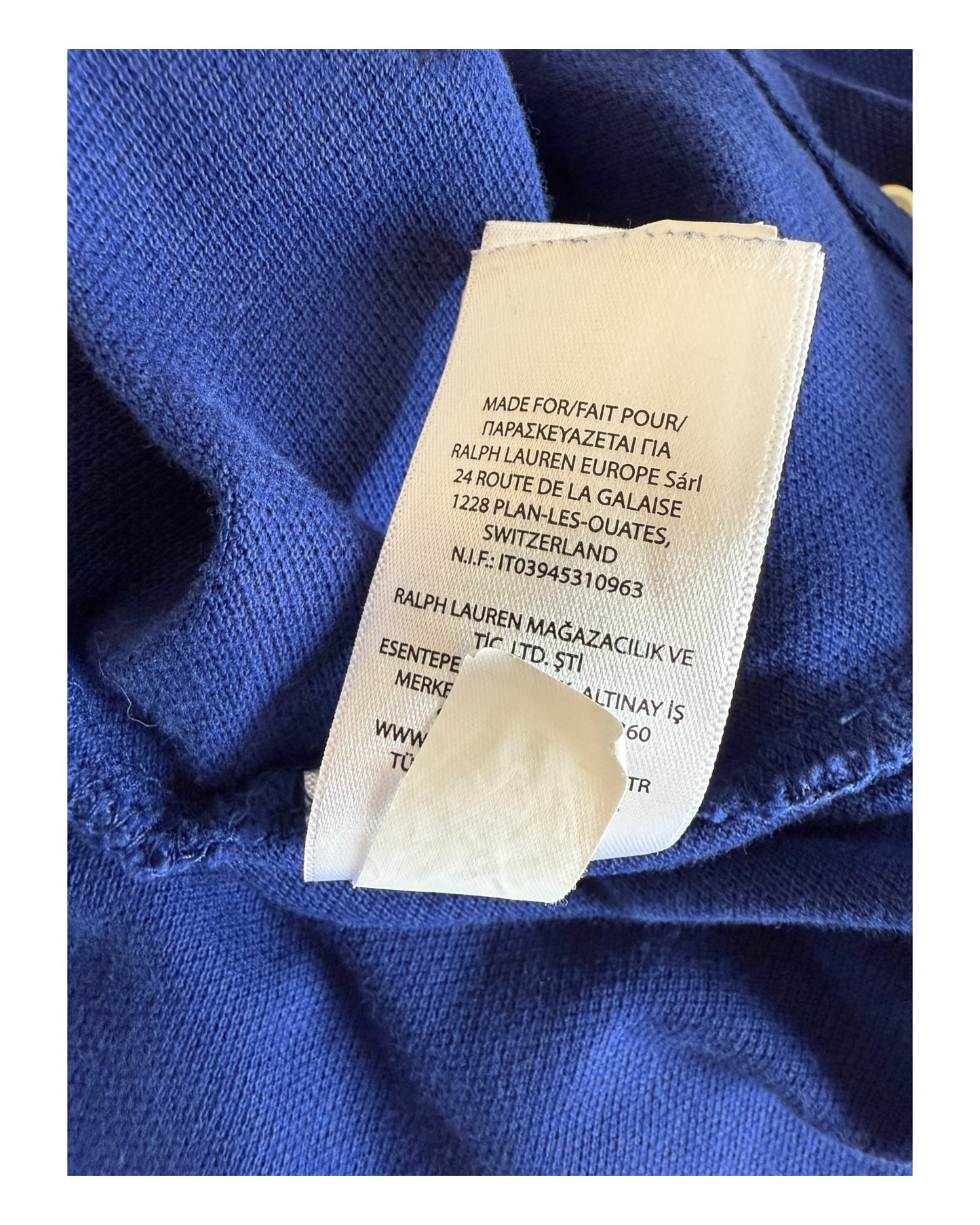 Polo Ralph Lauren Poloshirt royalblau Größe M