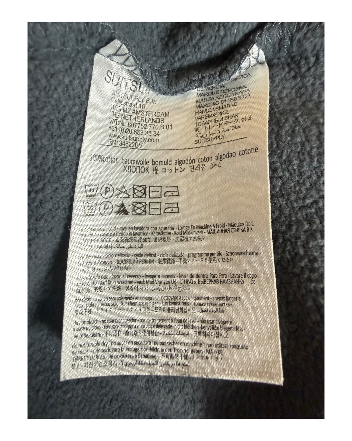 Suit Supply Pullover grau Größe L