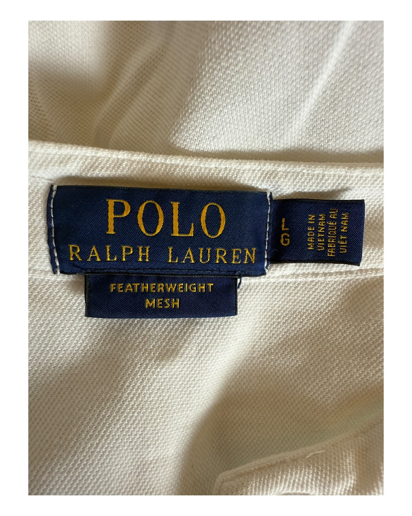 Polo Ralph Lauren Hemd weiß Größe L