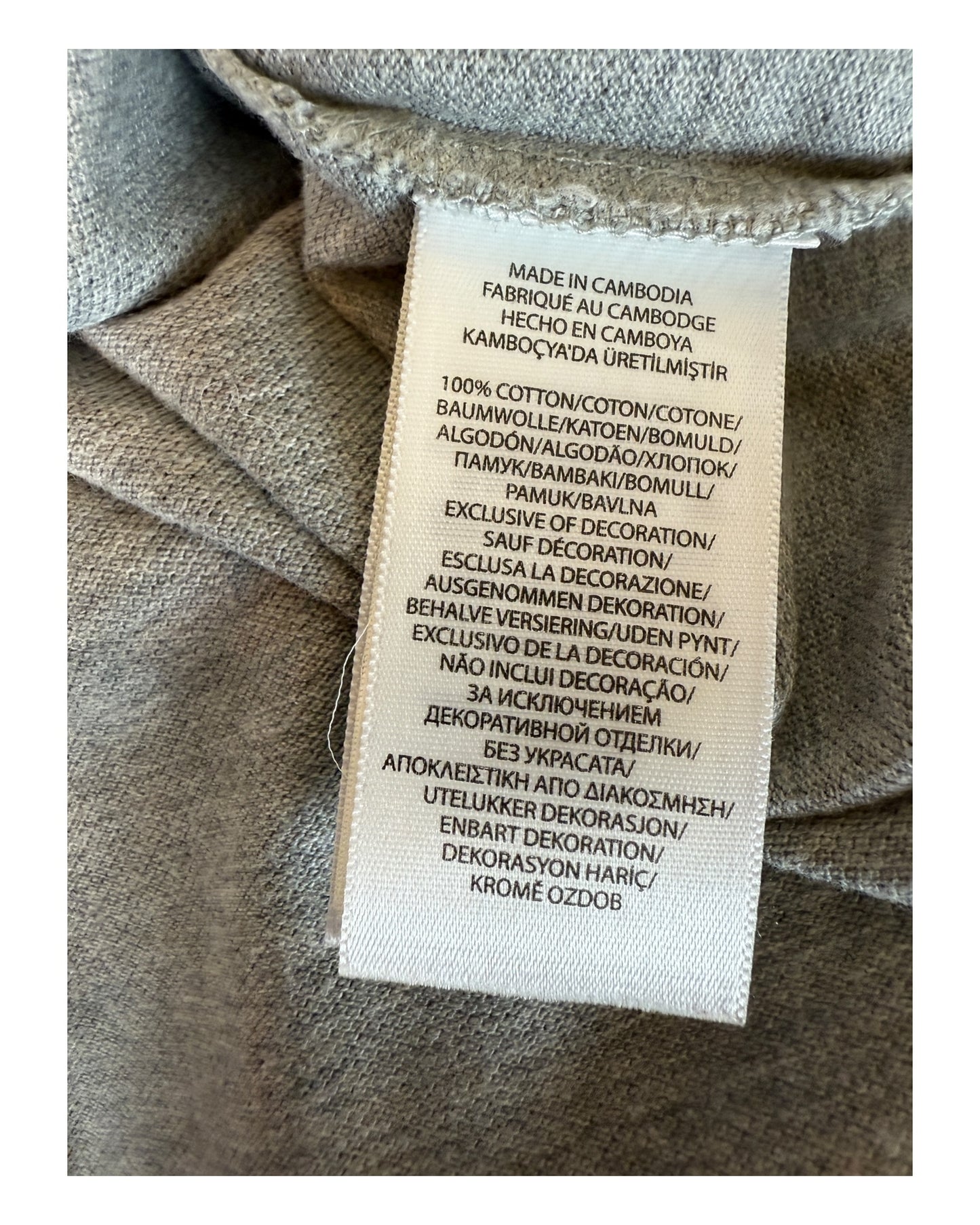 Polo Ralph Lauren Poloshirt grau Größe M