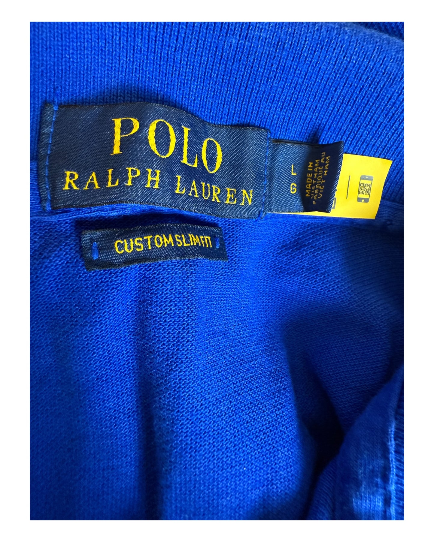 Polo Ralph Lauren Poloshirt blau Größe L