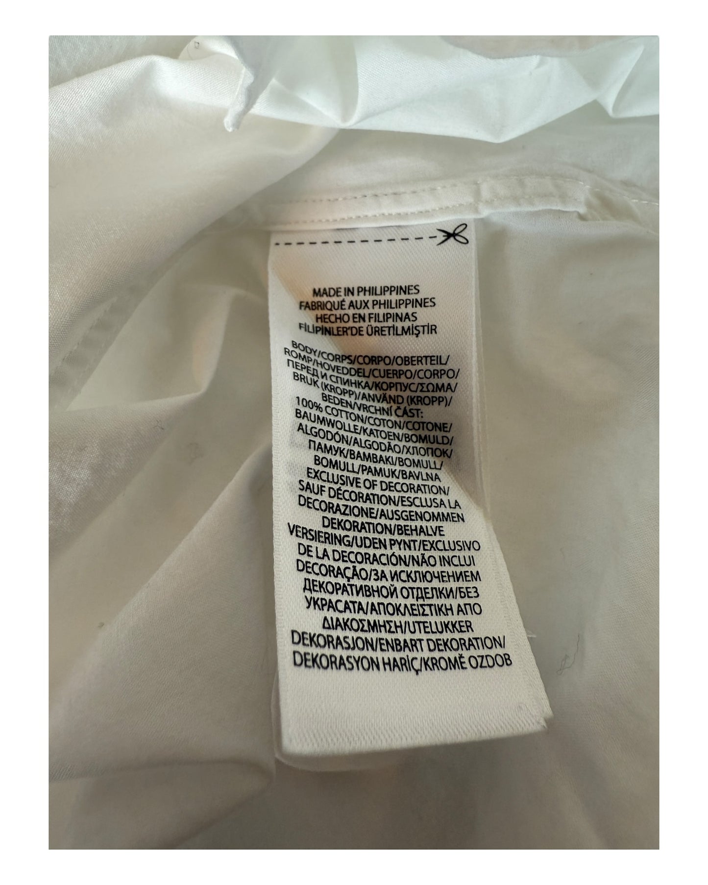 Polo Ralph Lauren Hemd weiß Größe L
