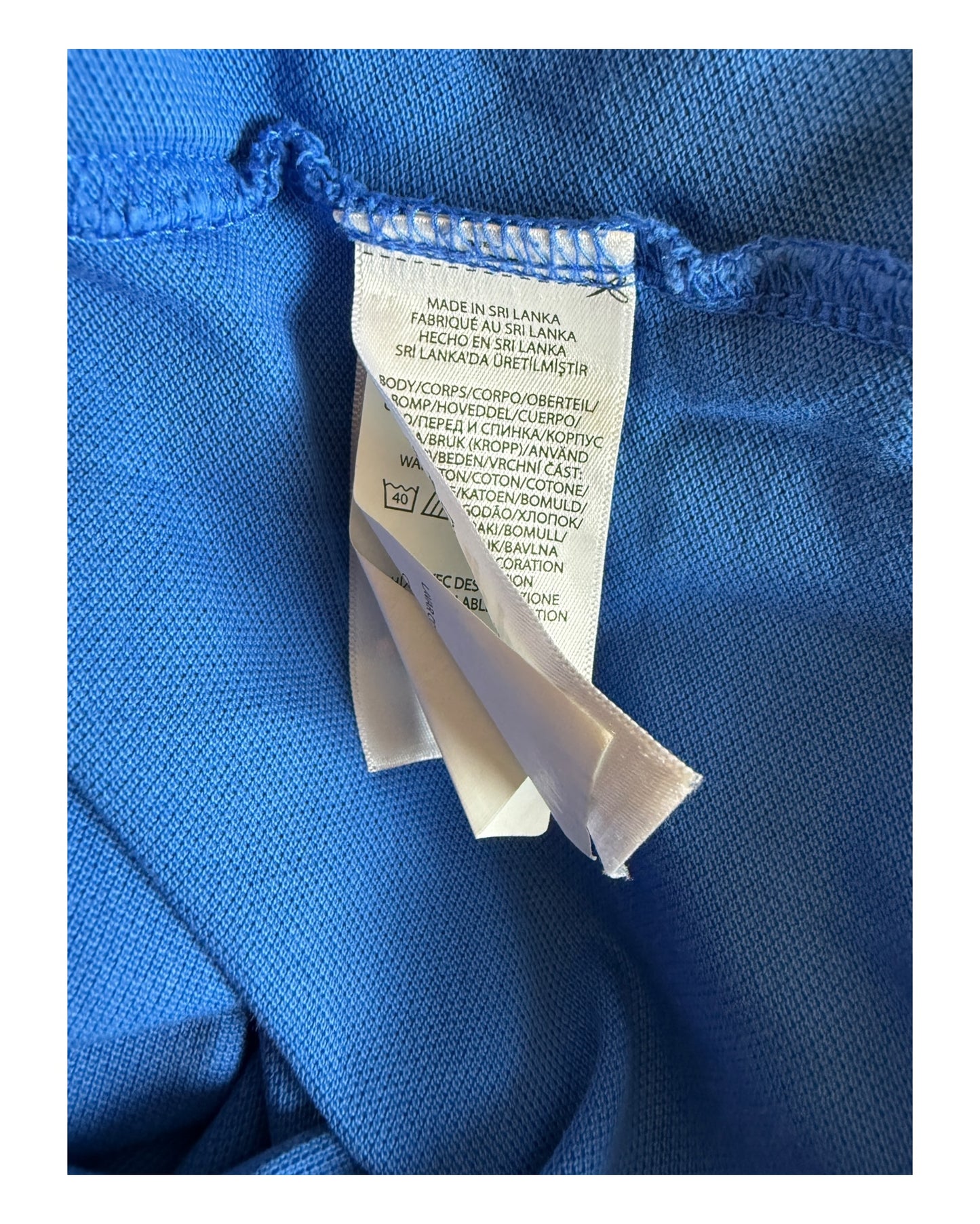 Polo Ralph Lauren Poloshirt blau Größe L