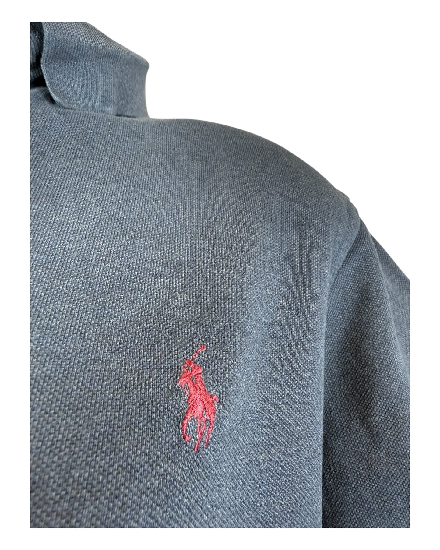 Polo Ralph Lauren Poloshirt marineblau meliert Größe L