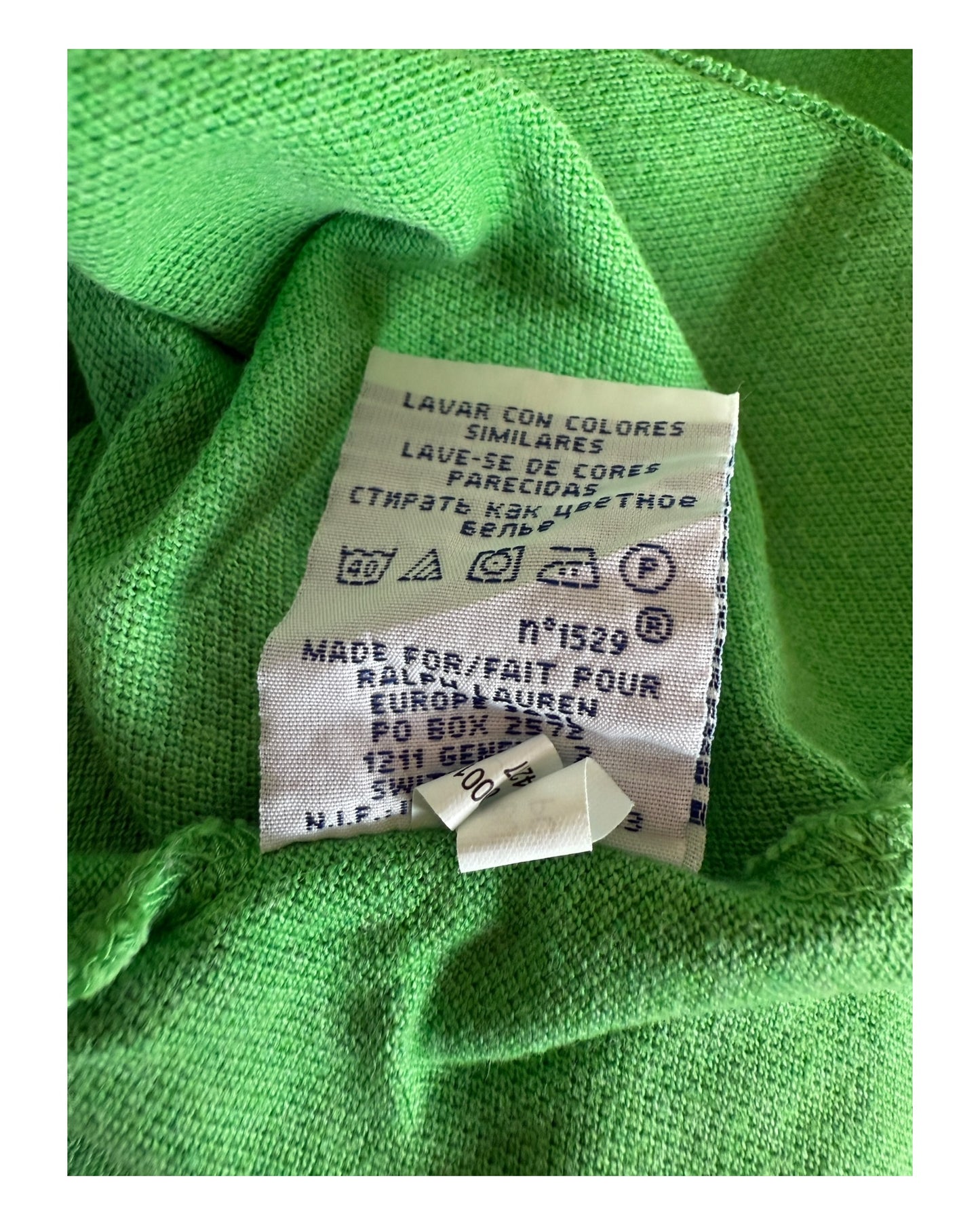 Polo Ralph Lauren Poloshirt grün Größe M