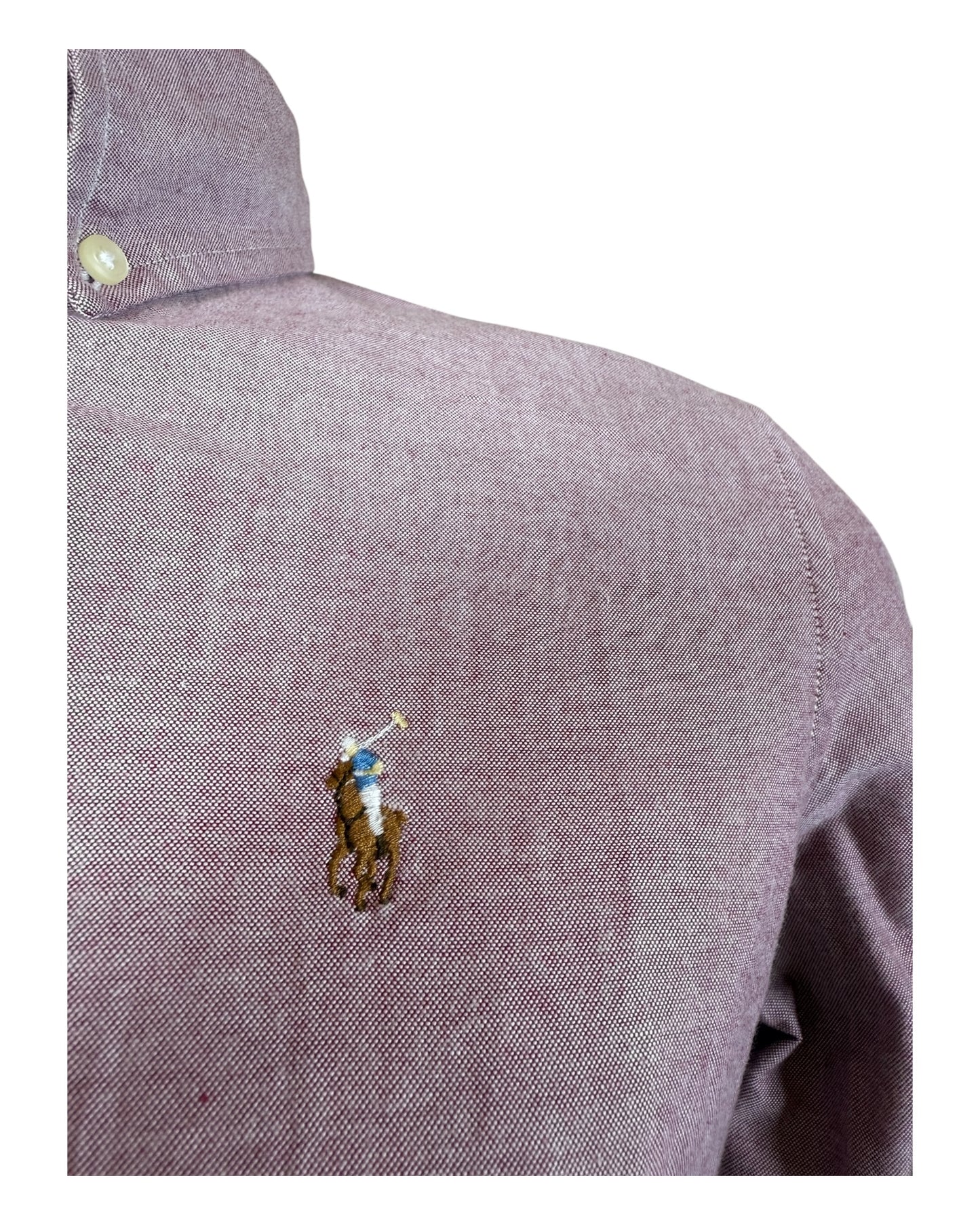 Polo Ralph Lauren Oxford Bluse rot Größe S
