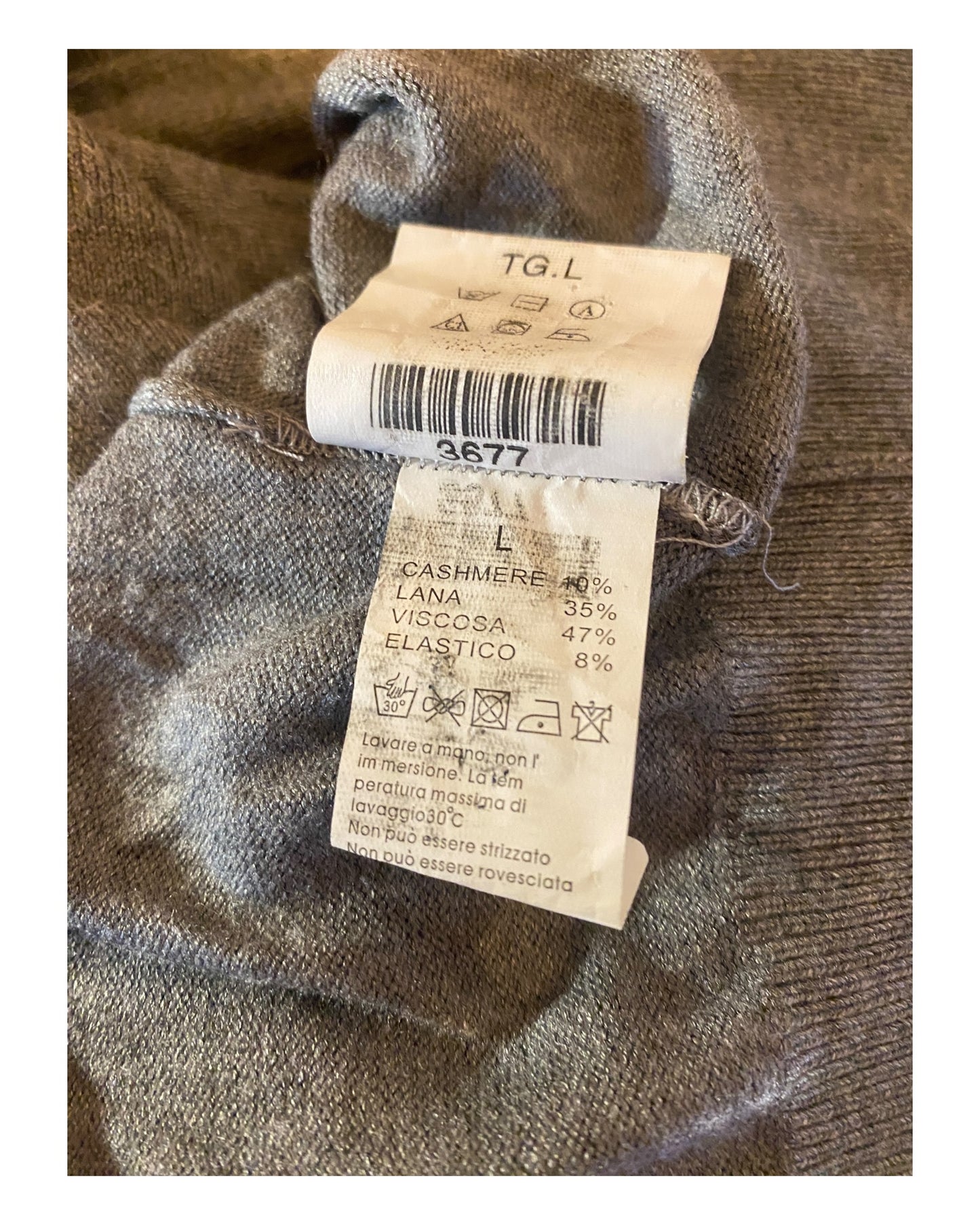 Burberry Pullover grau Größe L