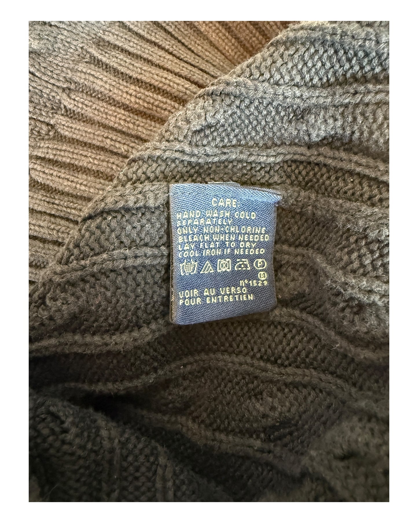Polo Ralph Lauren Pullover schwarz Größe M