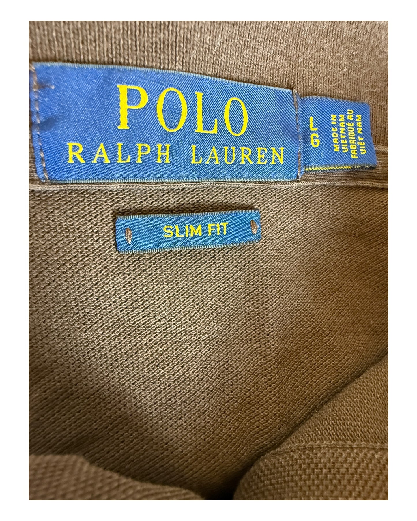 Polo Ralph Lauren Poloshirt braun Größe L