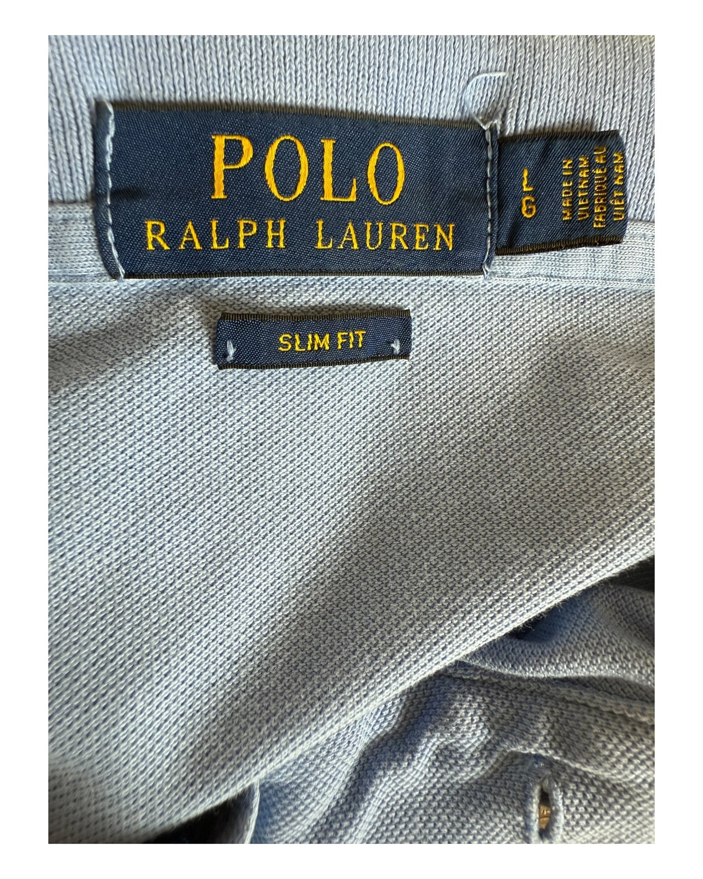 Polo Ralph Lauren Poloshirt hellblau Größe L