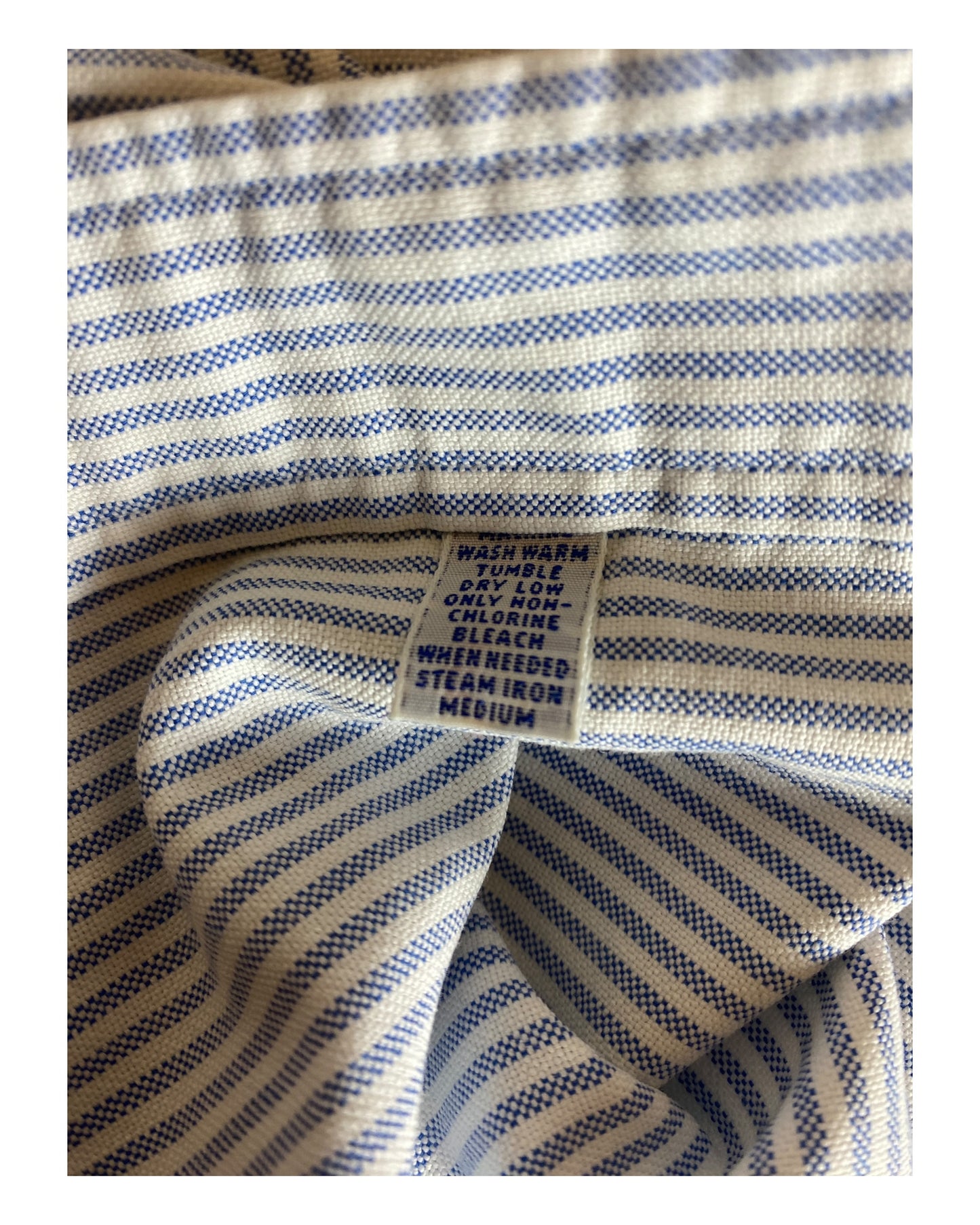 Polo by Ralph Lauren Oxfordhemd blau weiß gestreift Größe XL