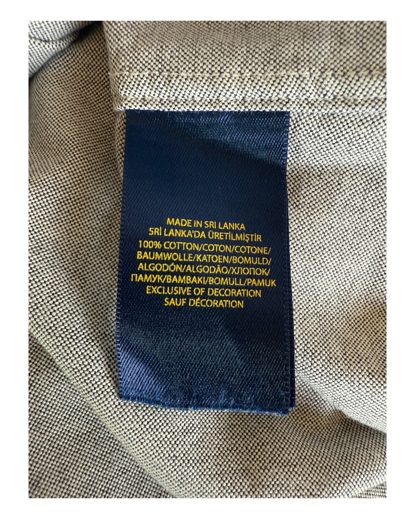 Polo Ralph Lauren Bluse grau Größe S