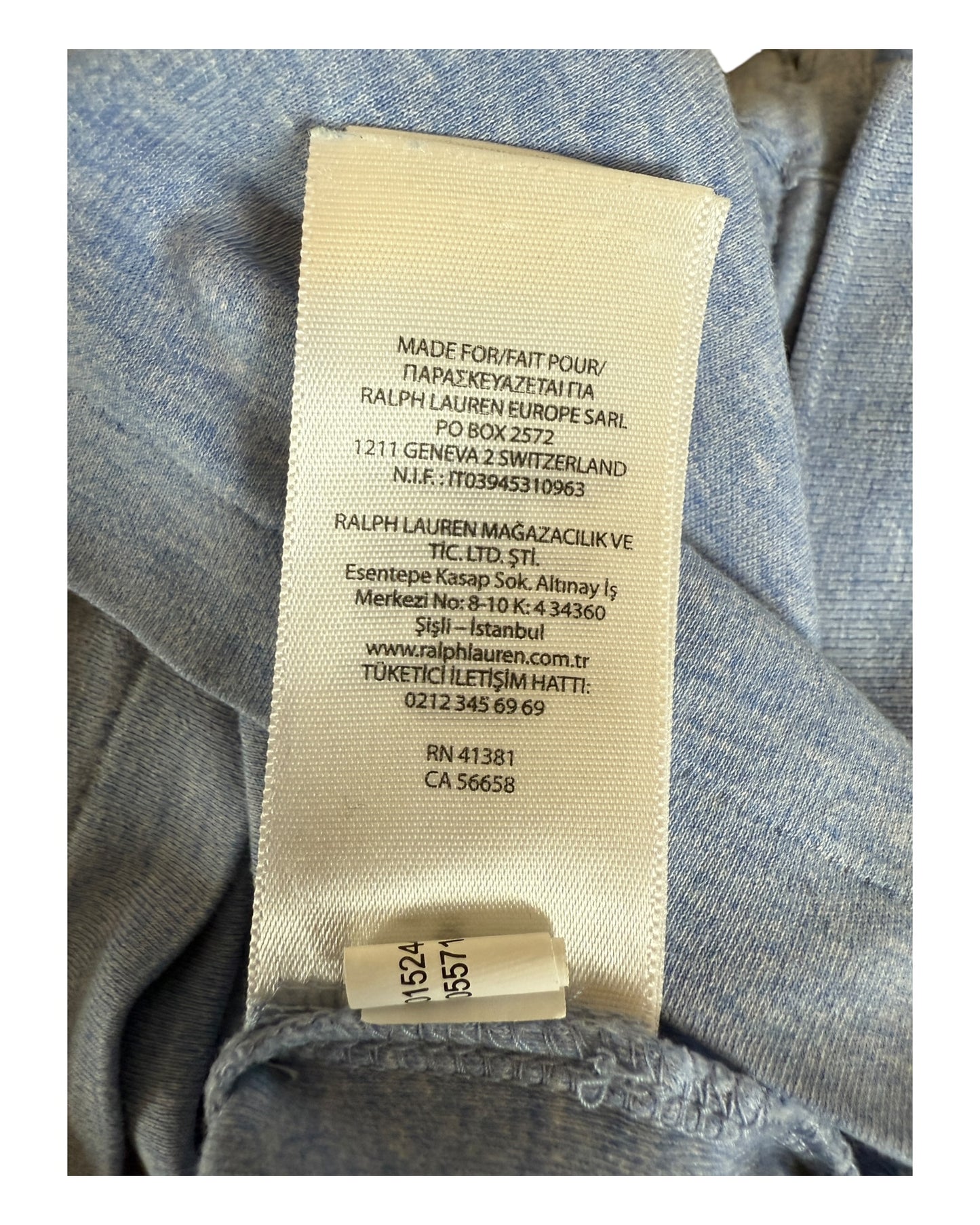 Polo Ralph Lauren Poloshirt hellblau Größe M