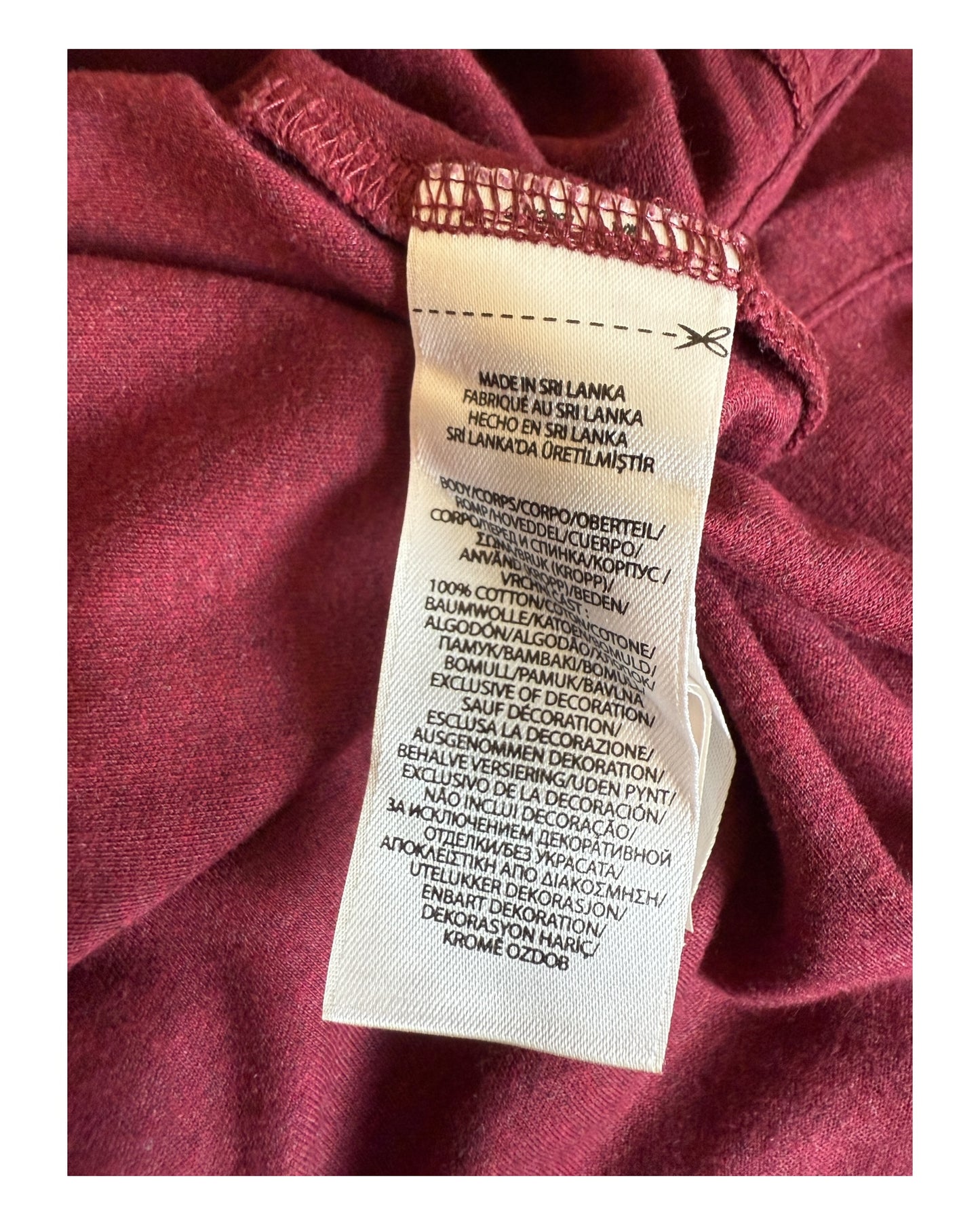 Polo Ralph Lauren Poloshirt bordeauxrot Größe L