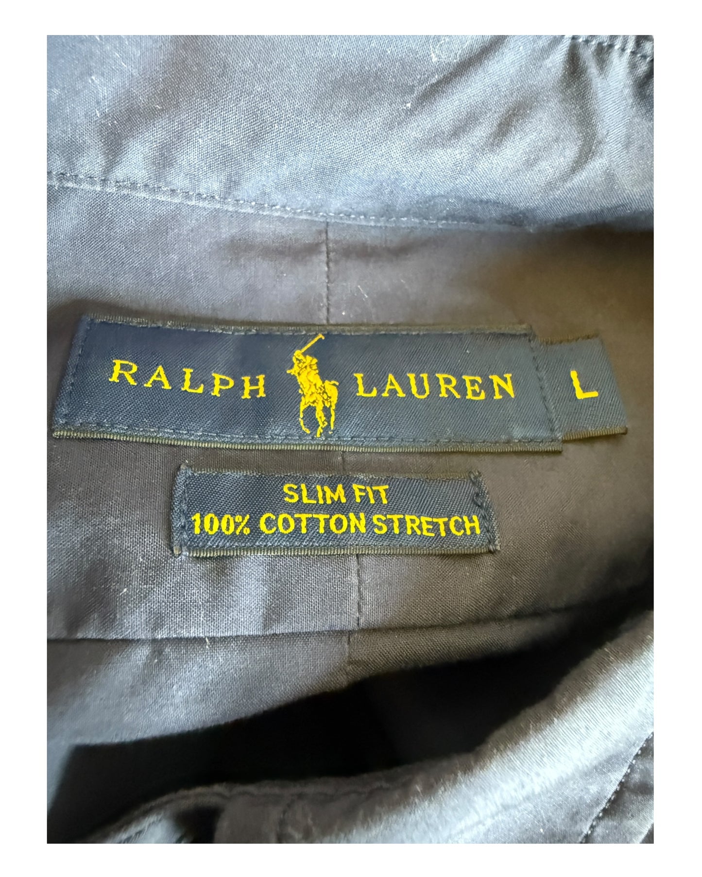Polo Ralph Lauren Hemd marineblau Größe L
