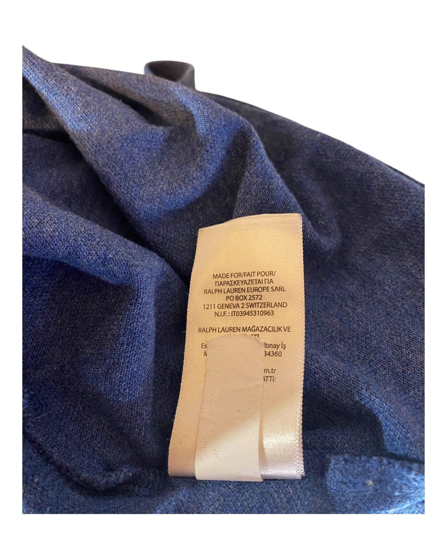 Polo Ralph Lauren Poloshirt blau Größe L