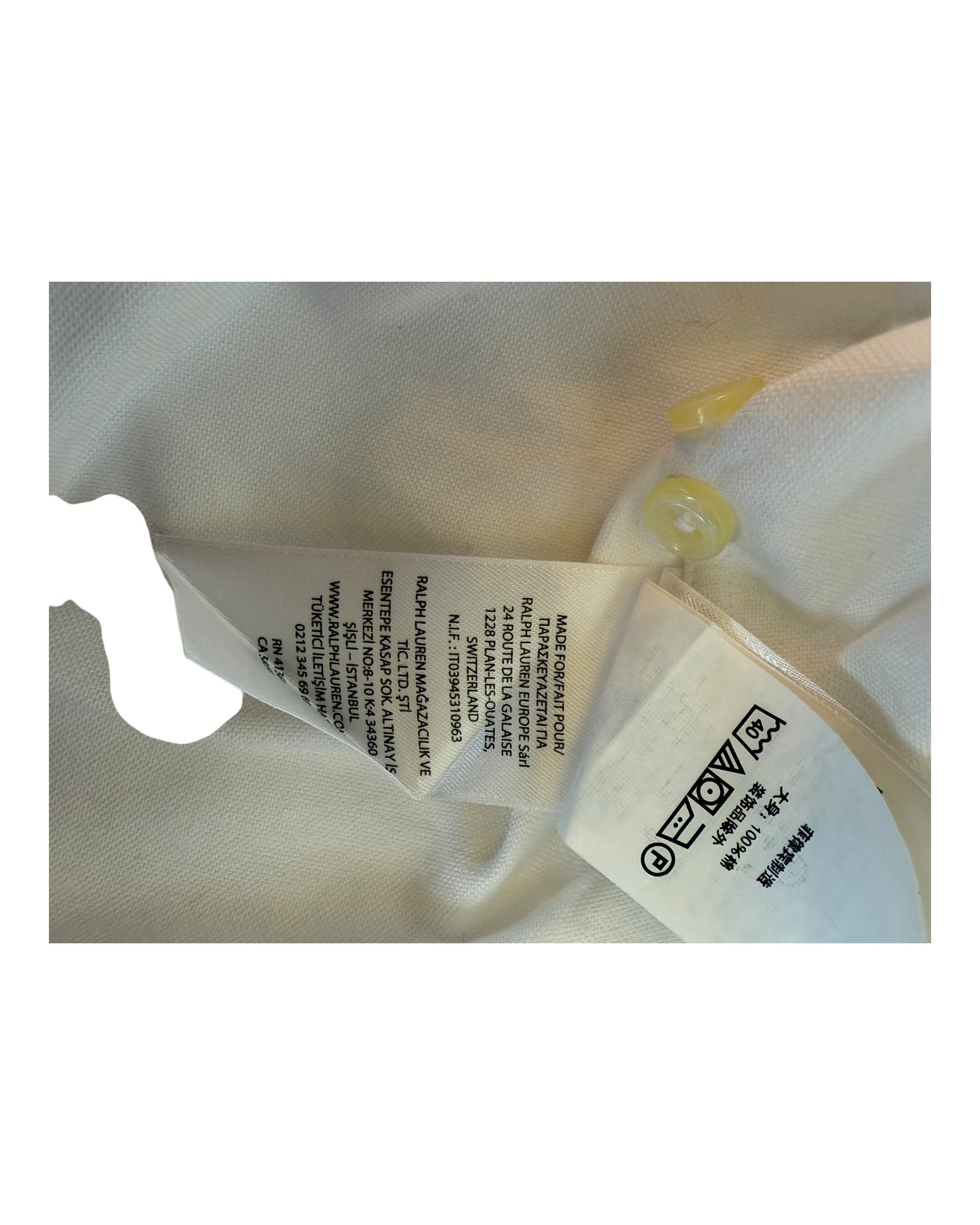 Polo Ralph Lauren Oxfordhemd weiß Größe L